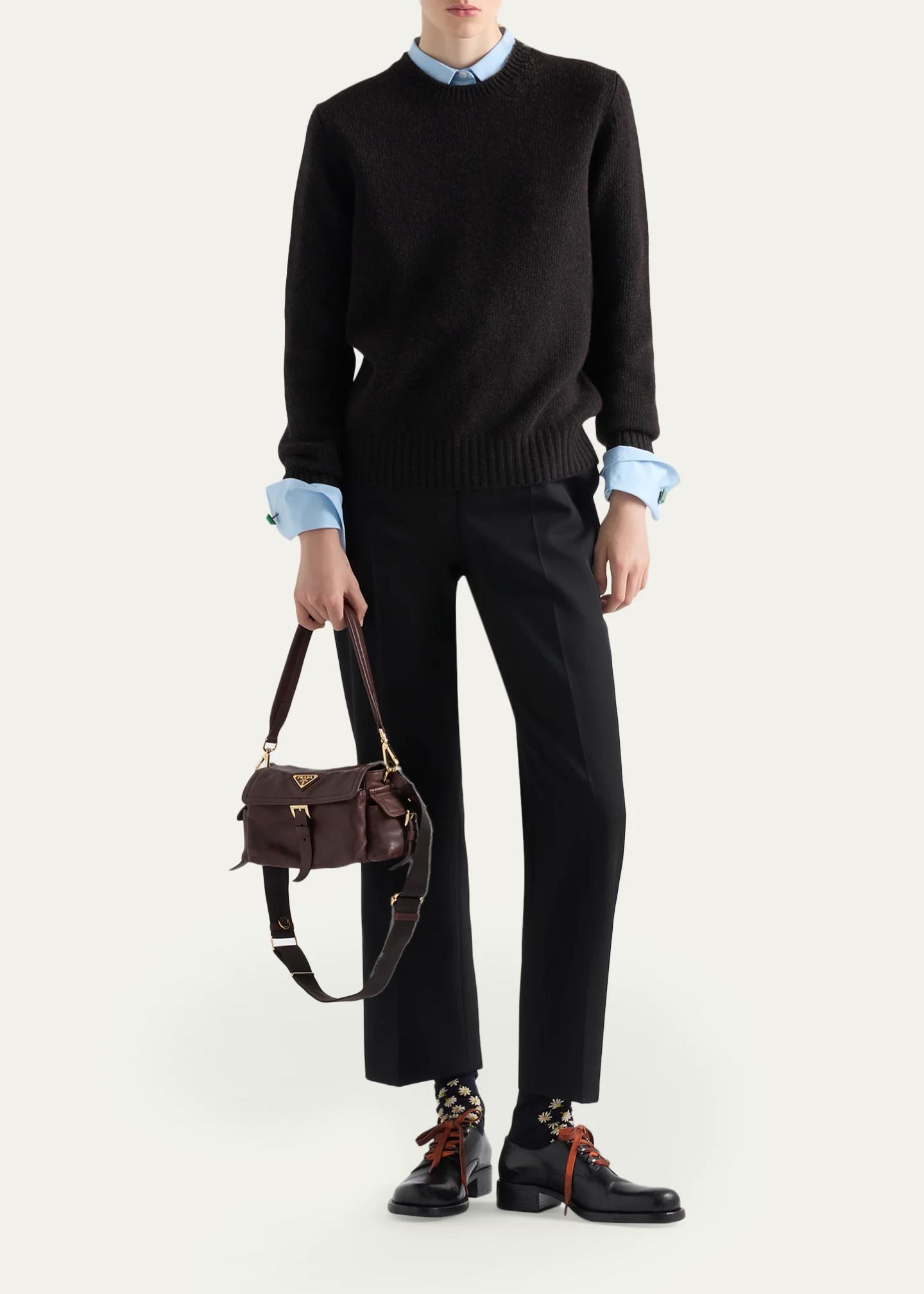 Prada Explore Mini Nappa Leather Shoulder Bag - Bergdorf Goodman