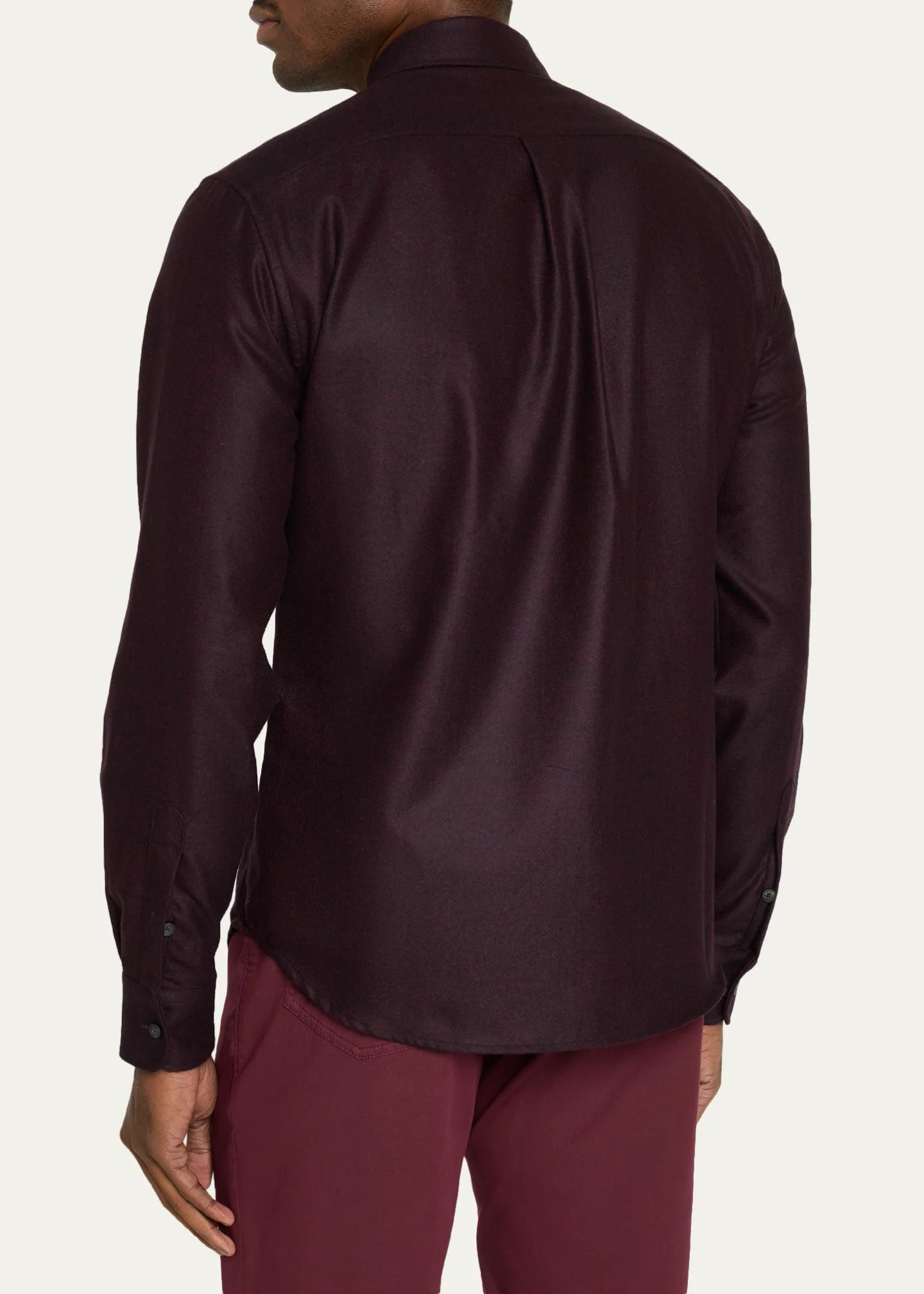 Sease Men's Military Wool Shirt - Bergdorf Goodman