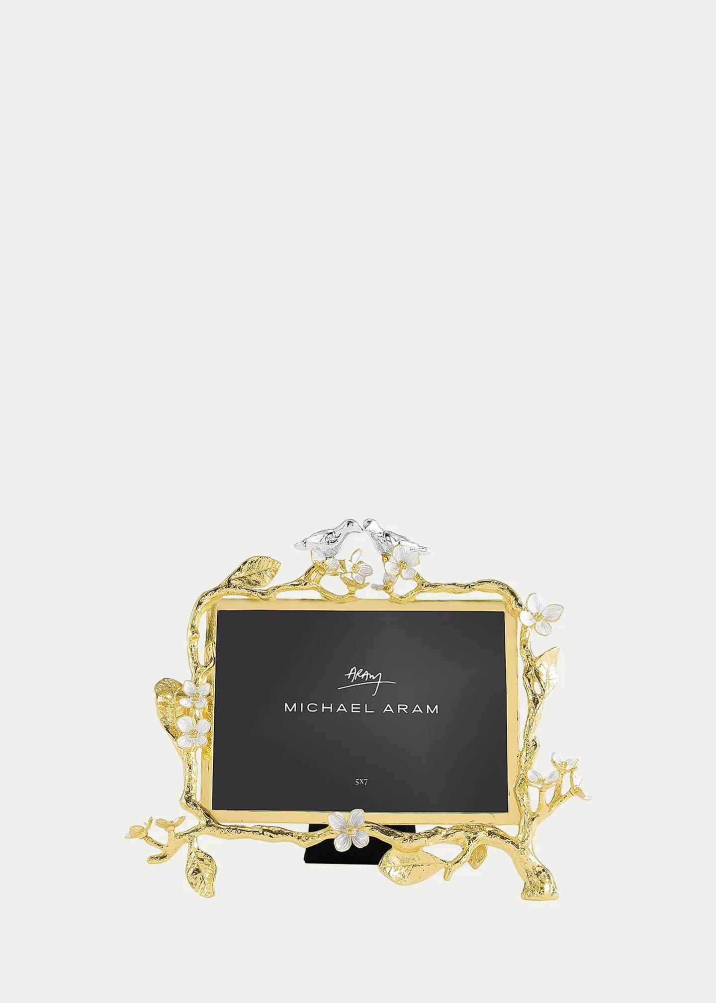 Michael Aram Lovebirds Silver & Gold Frame, 5