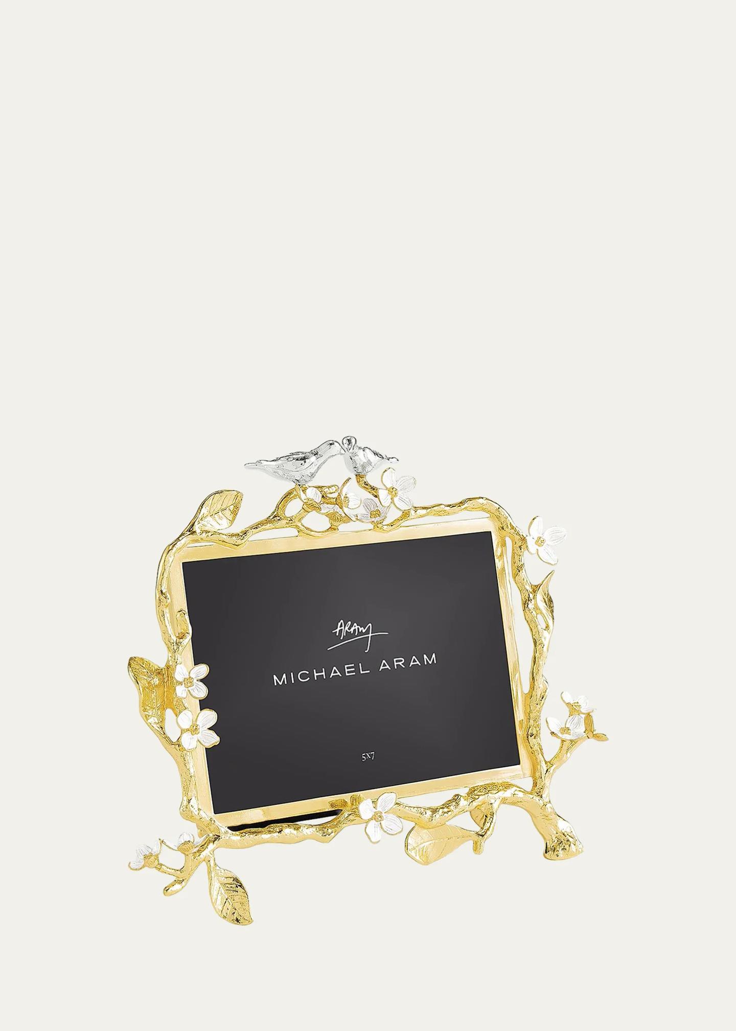 Michael Aram Lovebirds Silver & Gold Frame, 5