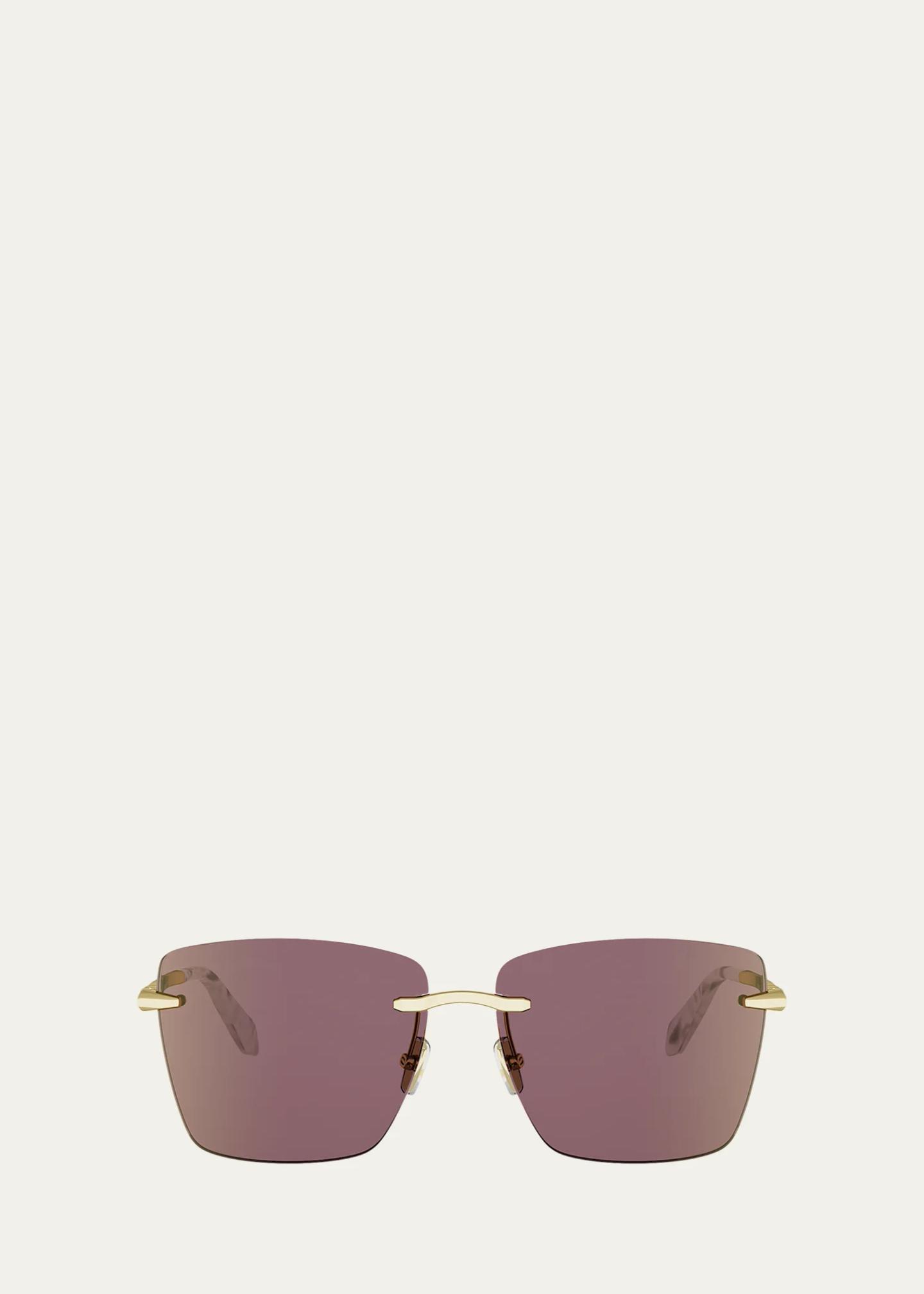 BVLGARI Serpenti Viper 60MM Square Sunglasses - Bergdorf Goodman