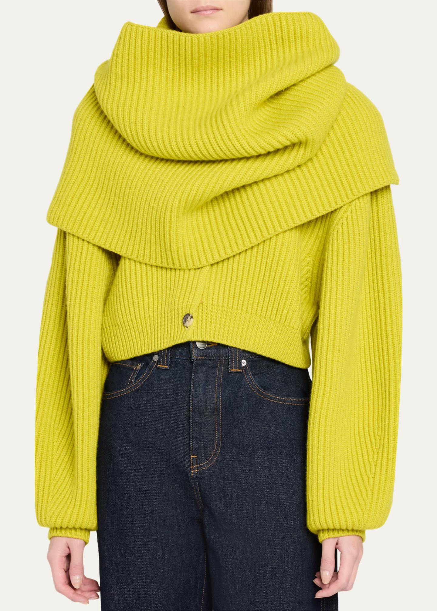 RUADH The Lossie Cashmere Rib Infinity Scarf - Bergdorf Goodman
