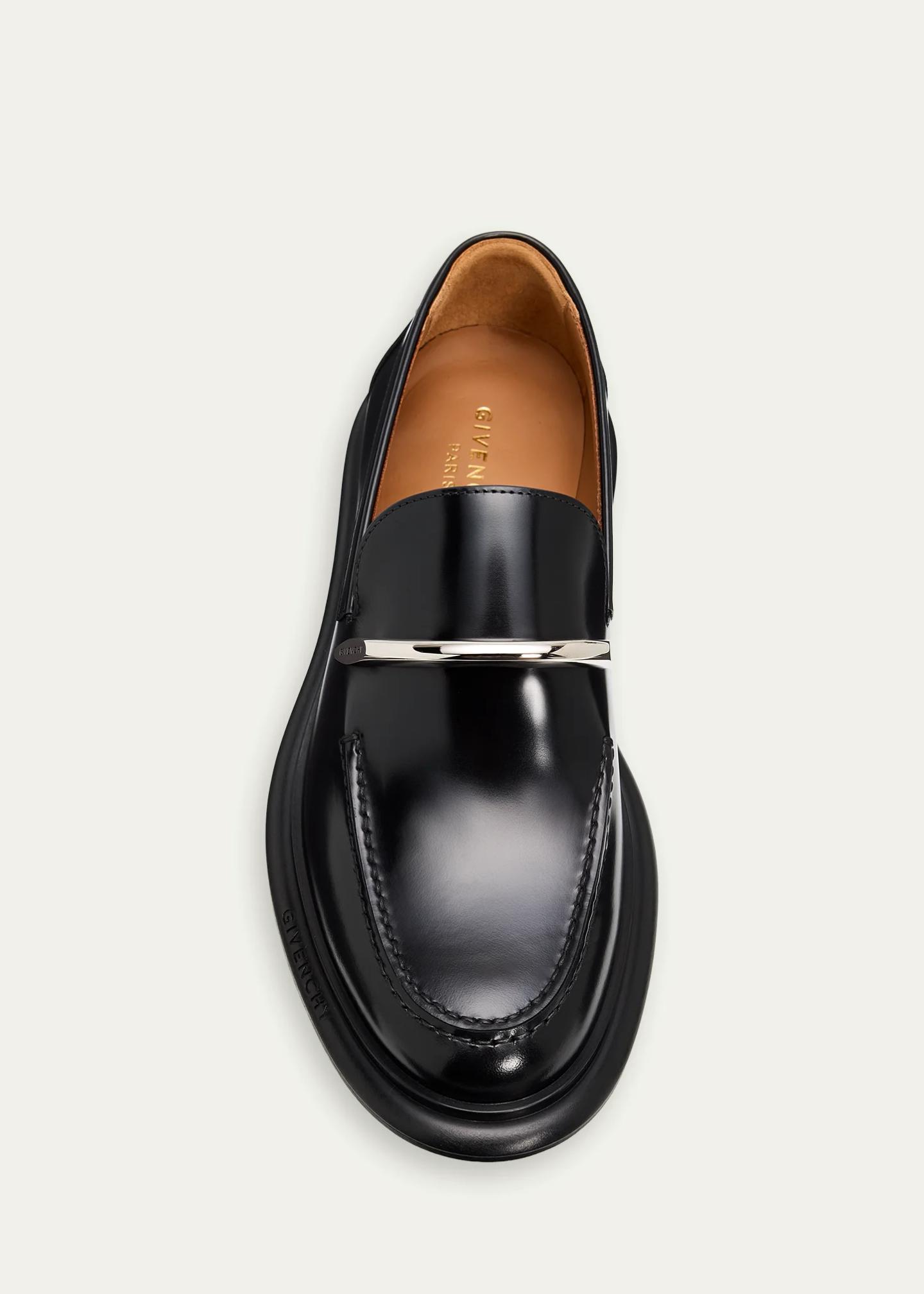 Givenchy Pinch Leather Loafers - Bergdorf Goodman