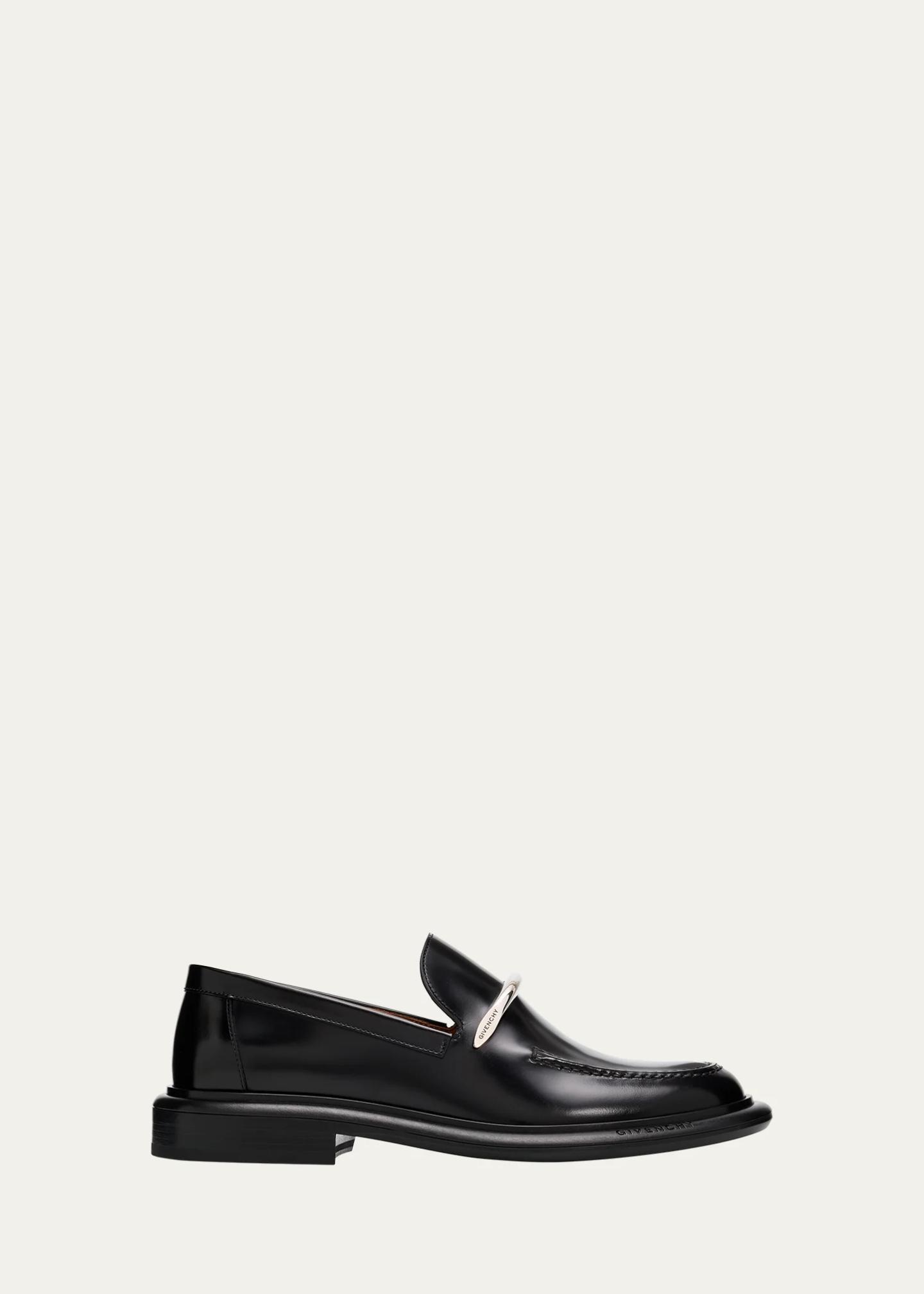 Givenchy Pinch Leather Loafers - Bergdorf Goodman