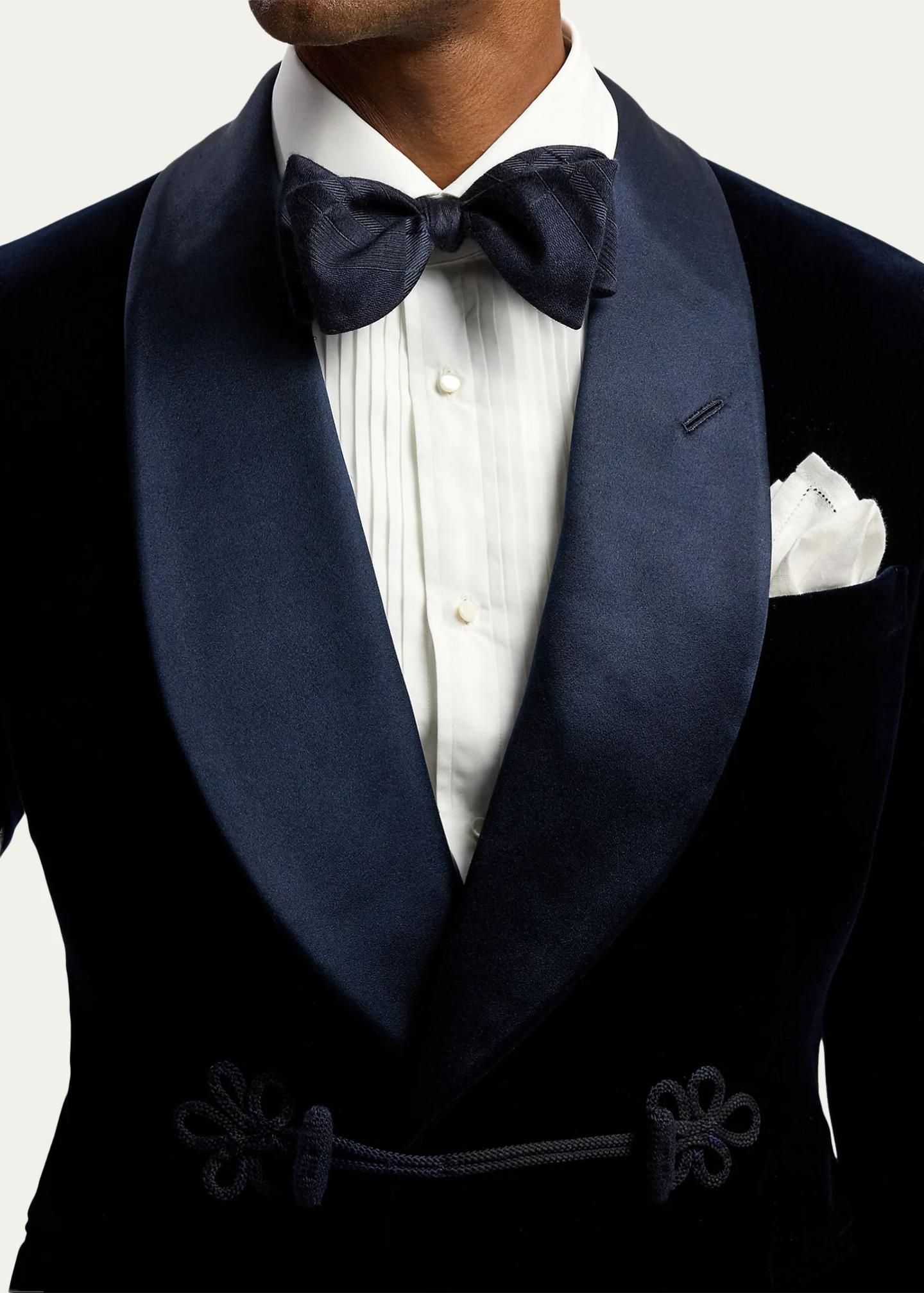 Ralph Lauren Purple Label Men's Plaid Silk-Cashmere Bow Tie - Bergdorf ...