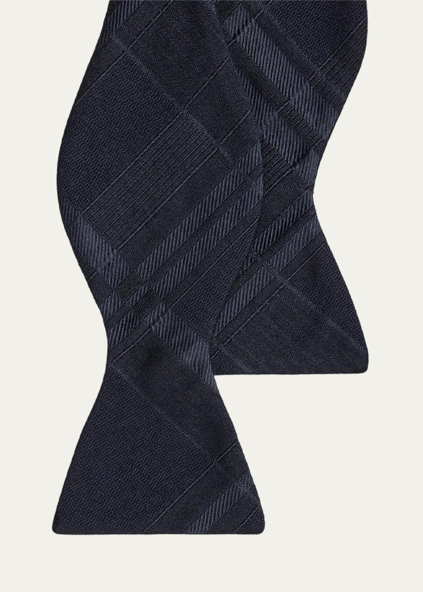 Ralph Lauren Purple Label Men's Plaid Silk-Cashmere Bow Tie - Bergdorf ...