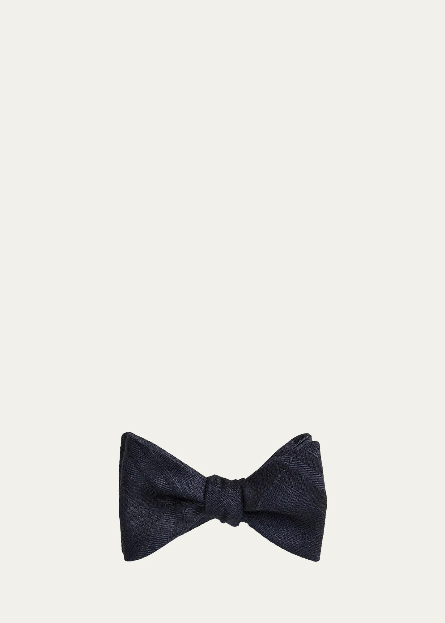 Ralph Lauren Purple Label Men's Plaid Silk-Cashmere Bow Tie - Bergdorf ...