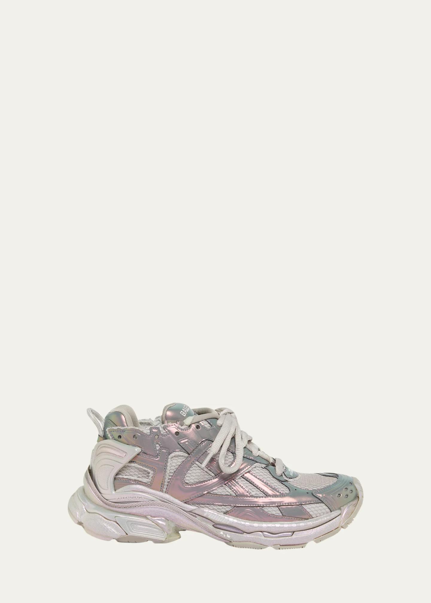 Balenciaga Iridescent Runner Sneakers - Bergdorf Goodman