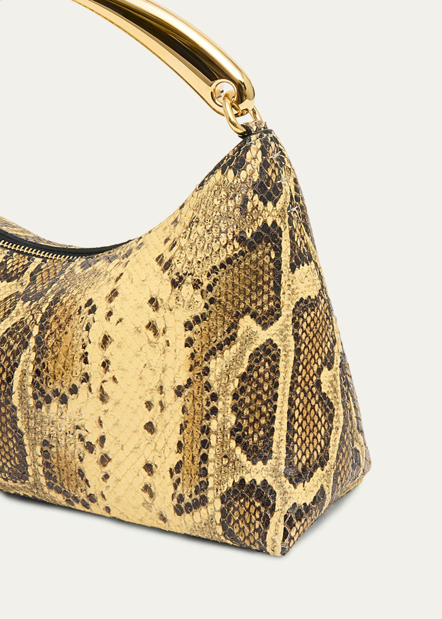 Mansur Gavriel Rhea Metal Handle Hobo Bag - Bergdorf Goodman
