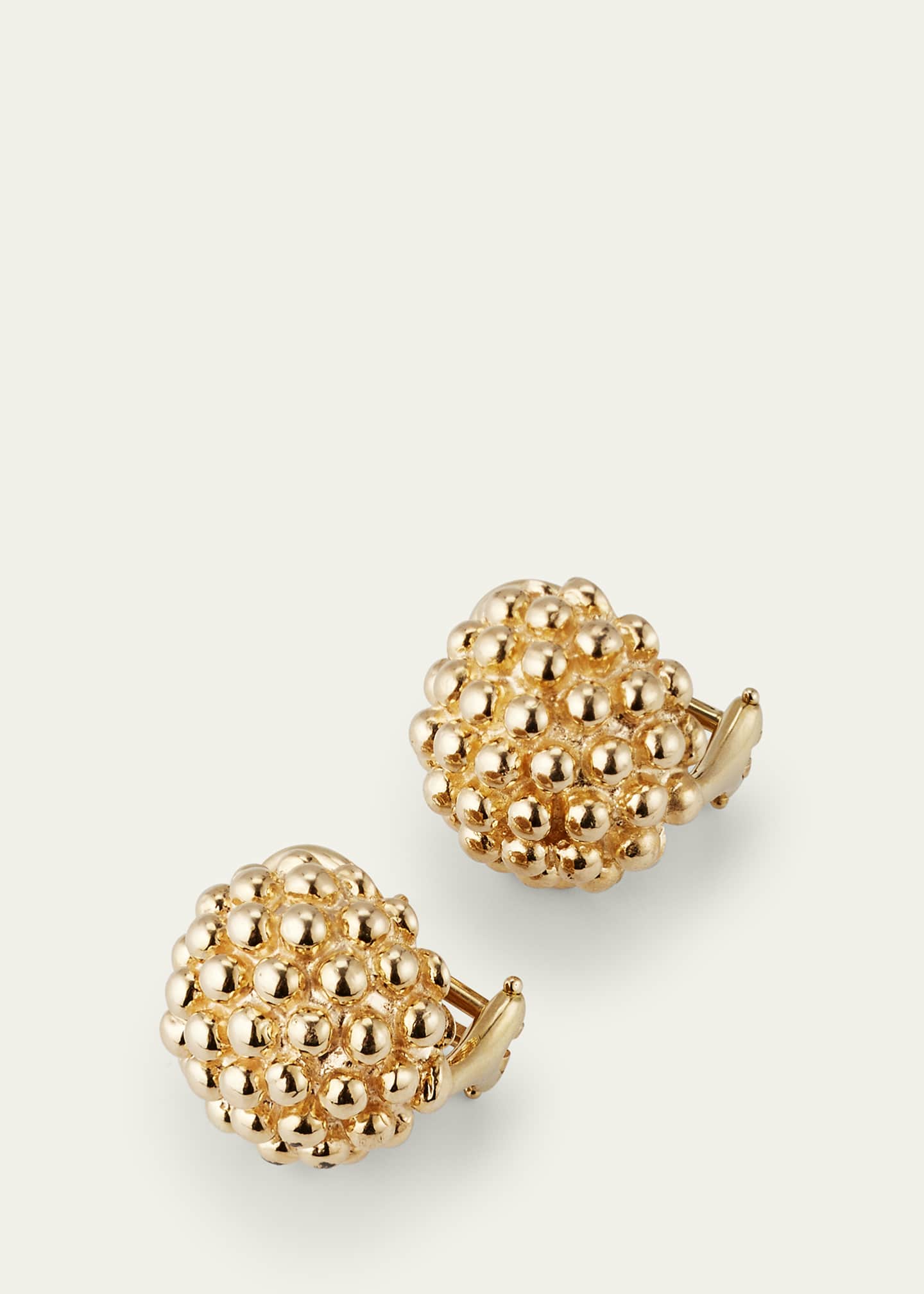 Meredith Frederick Kate 14K Gold Ball Earrings Image 3 of 4