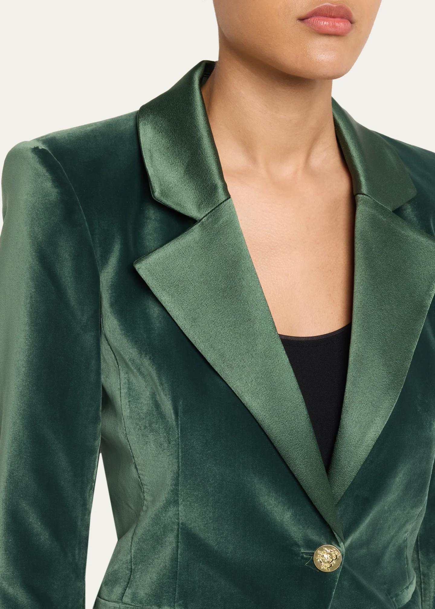ALICE + OLIVIA Sable Fitted Blazer - Bergdorf Goodman