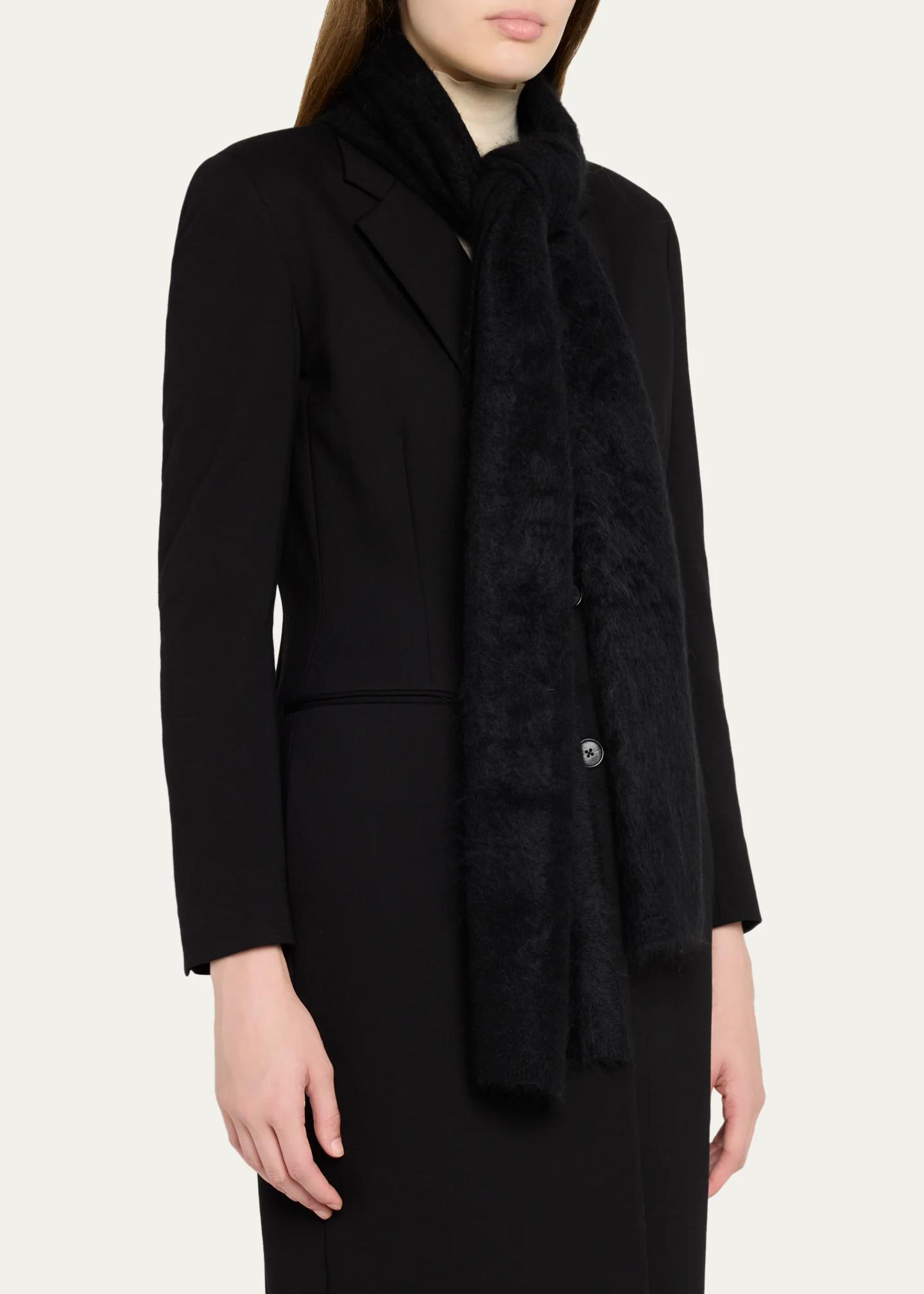 Fleurette Brushed Cashmere Wrap - Bergdorf Goodman