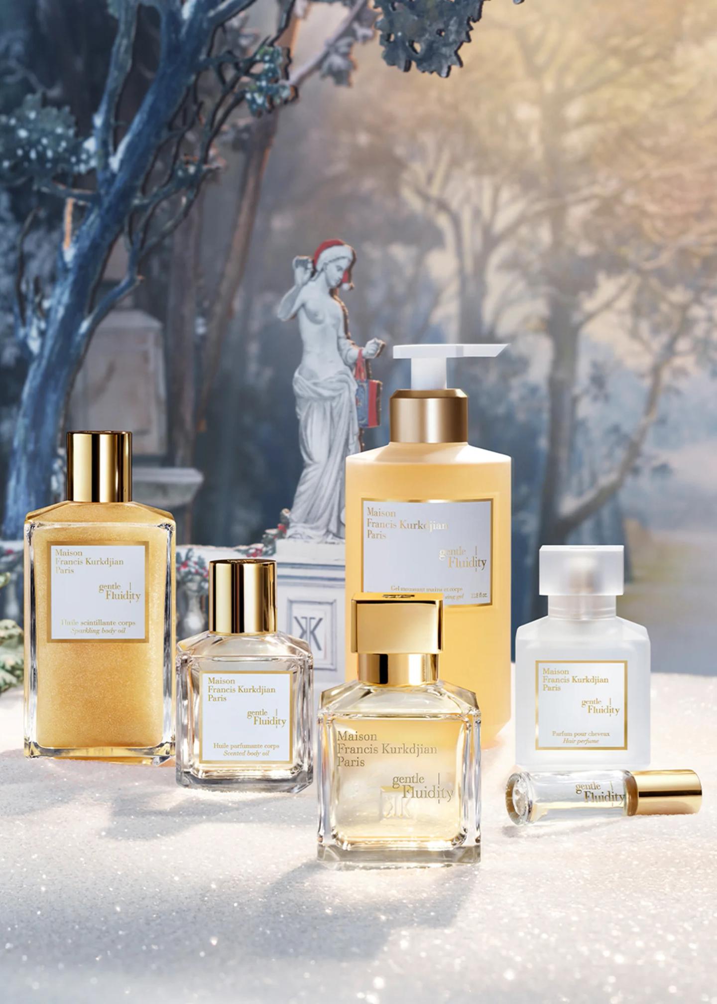 Maison Francis Kurkdjian Gentle Fluidity Gold Roll-On Elixirs Set, 4 x ...