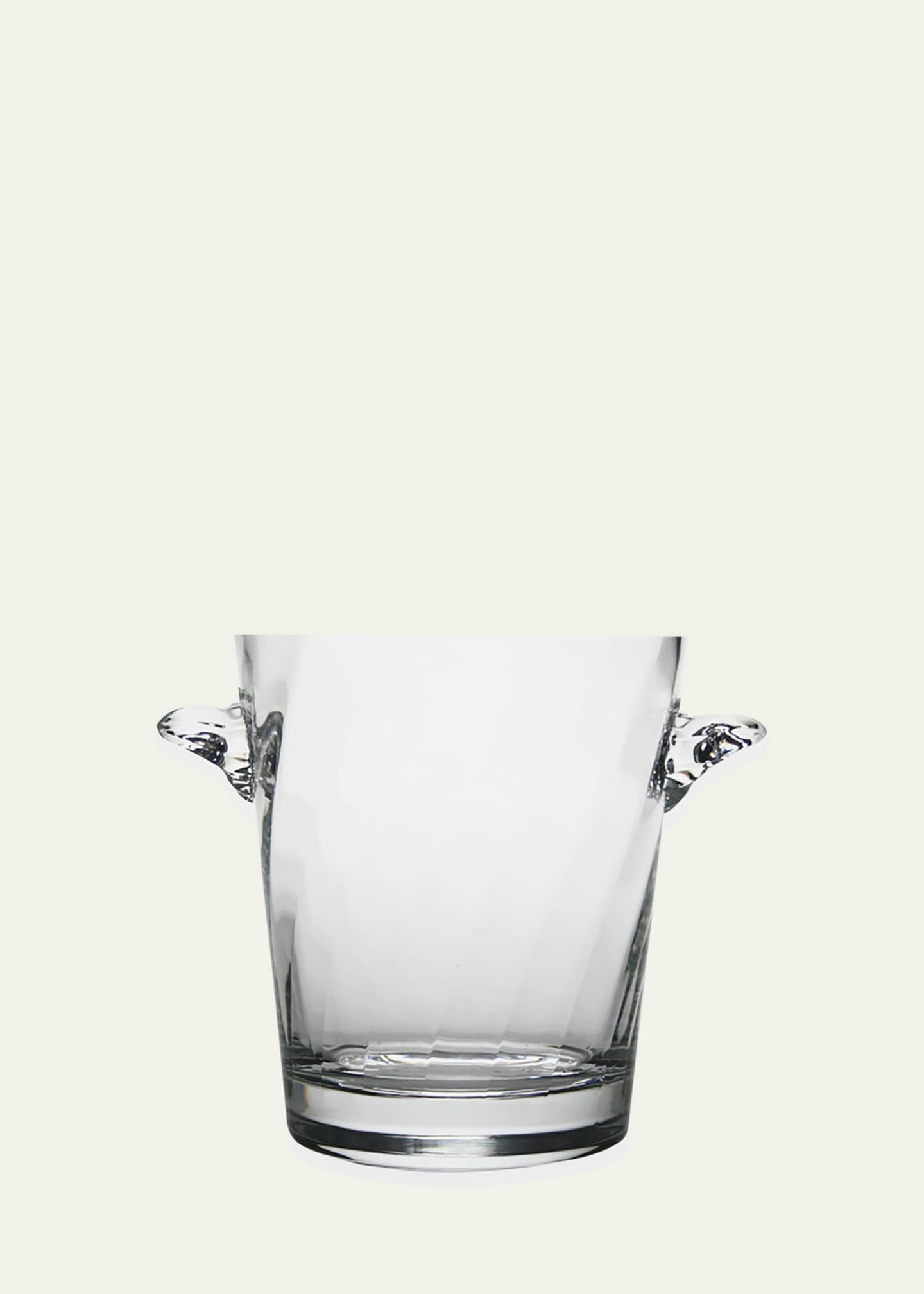 William Yeoward Crystal Dakota Ice Bucket with Tongs Bergdorf Goodman