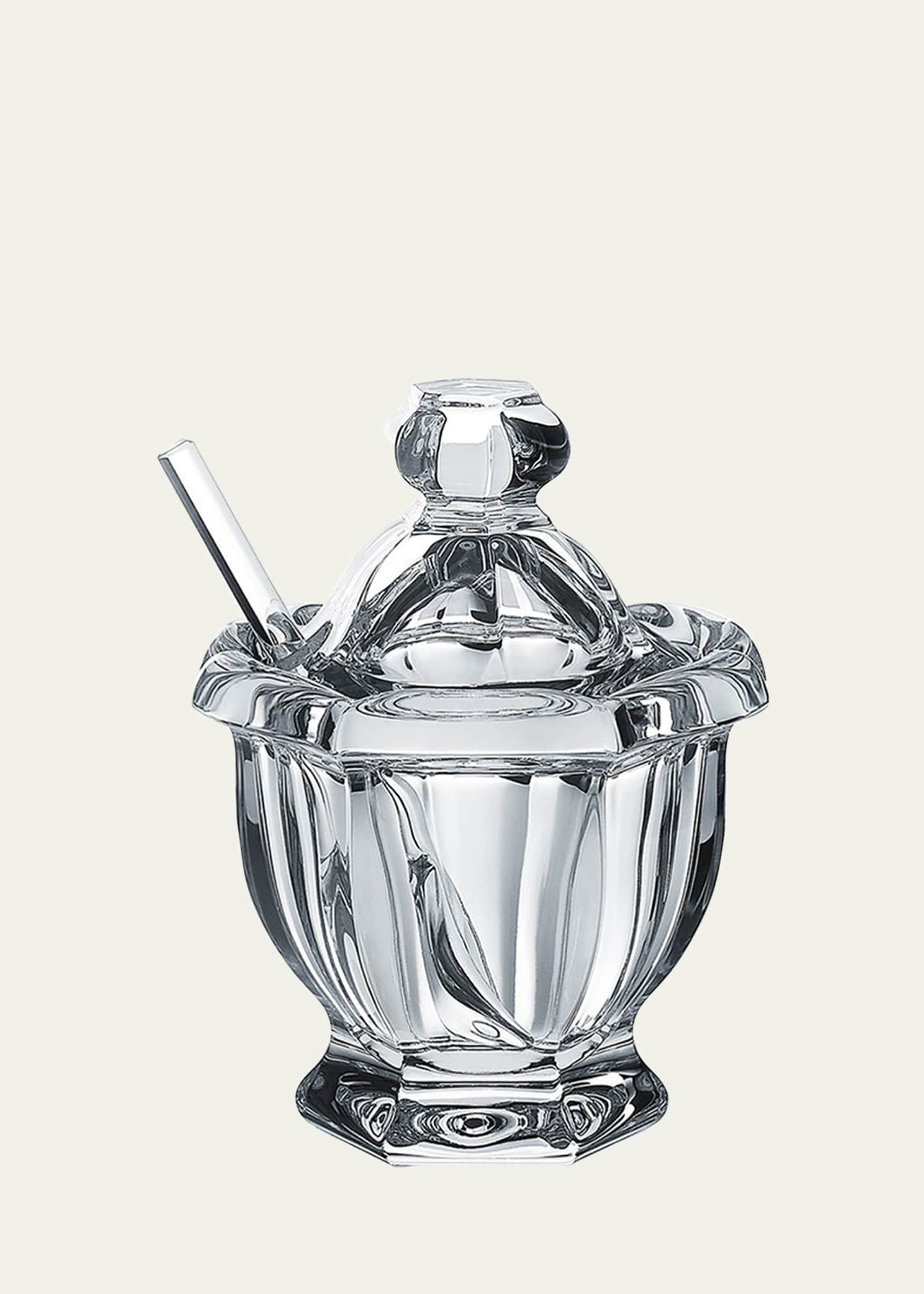 Baccarat Harcourt Mustard Jar