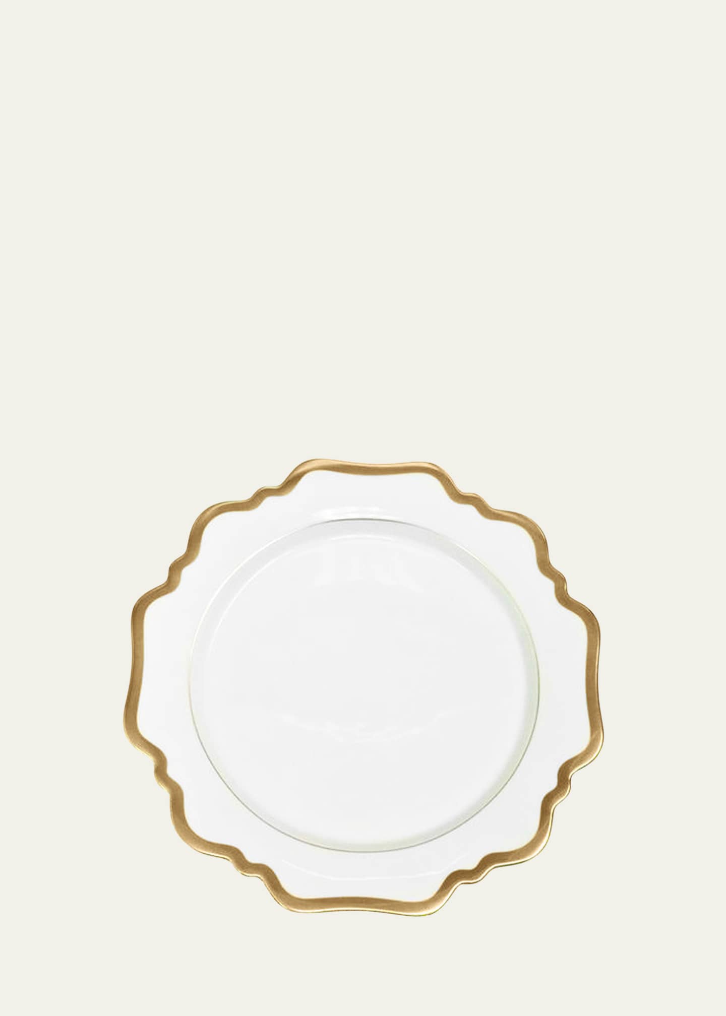 Anna Weatherley Antiqued White Dessert Plate Bergdorf Goodman