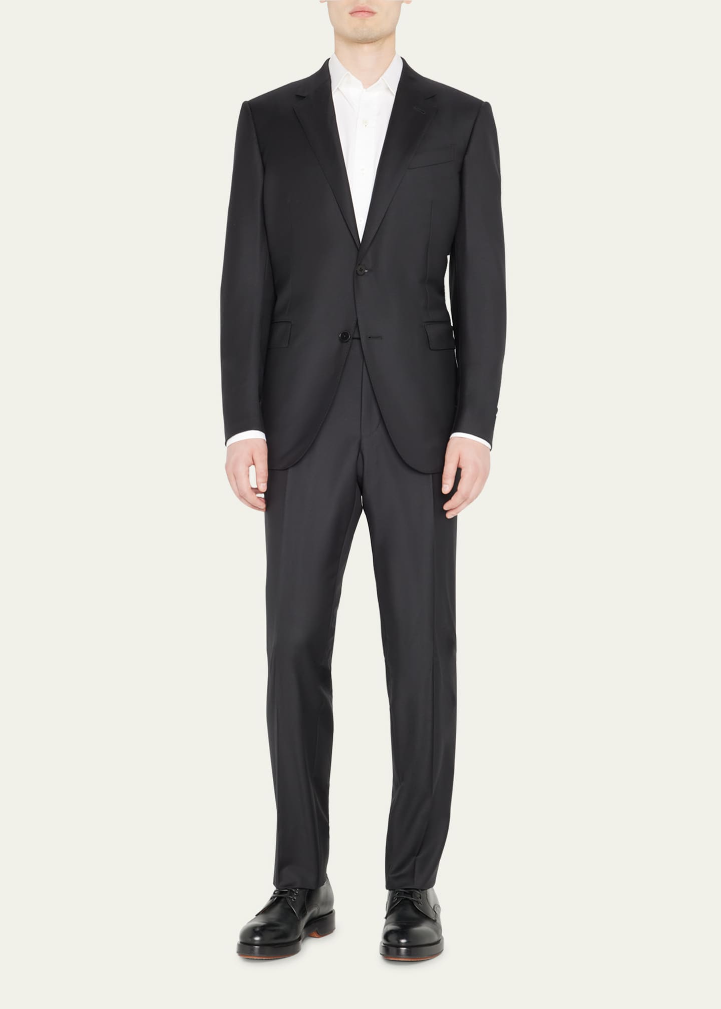ZEGNA Men's Trofeo Milano Two-Piece Wool Regular-Fit Suit ZEGNA Men's Trofeo Milano Two-Piece Wool Regular-Fit Suit