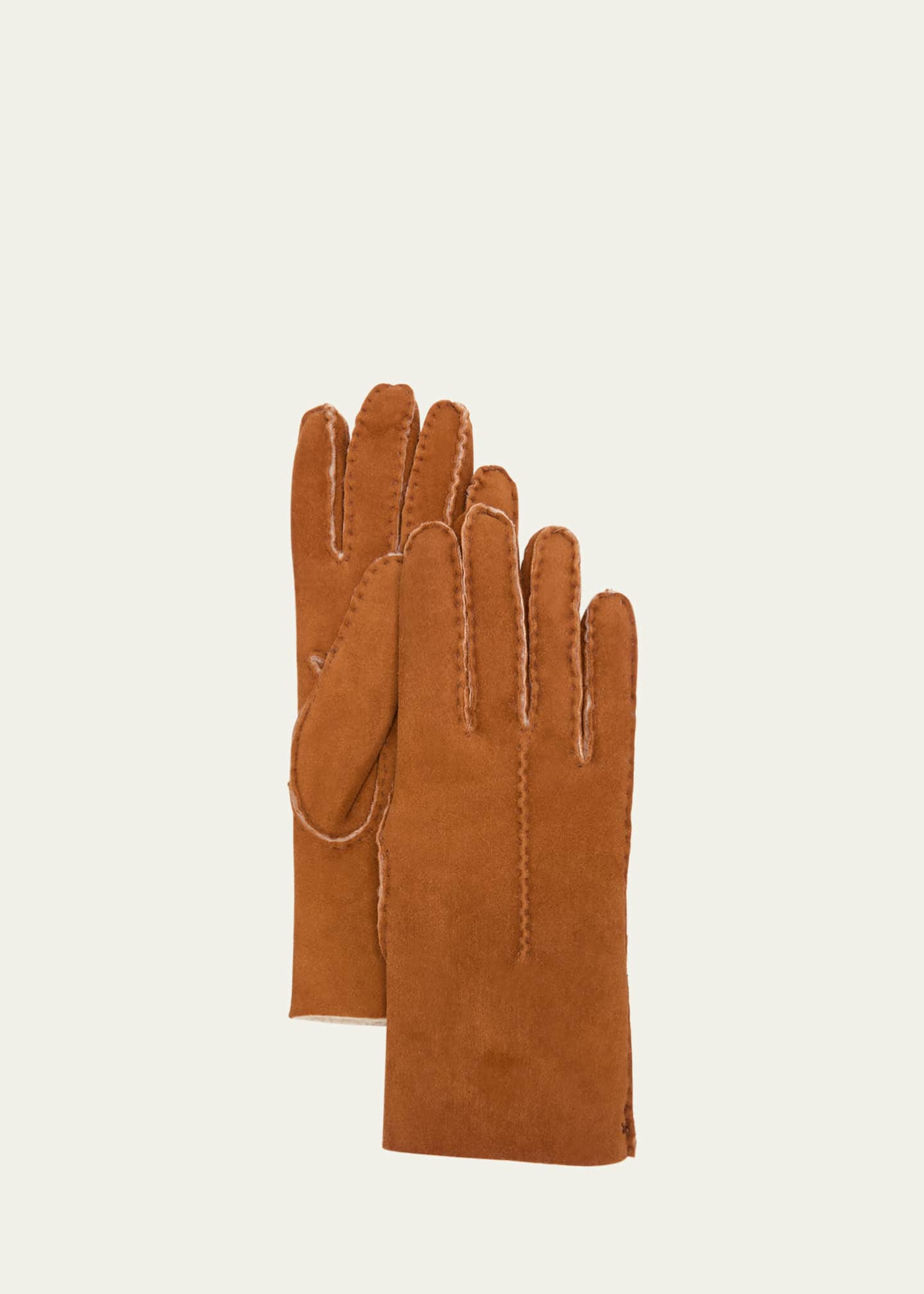 Shearling sales lined gloves