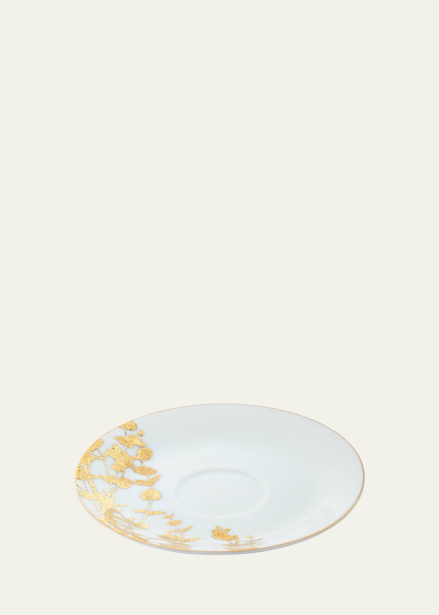 Bernardaud Vegetal Gold Tea Saucer