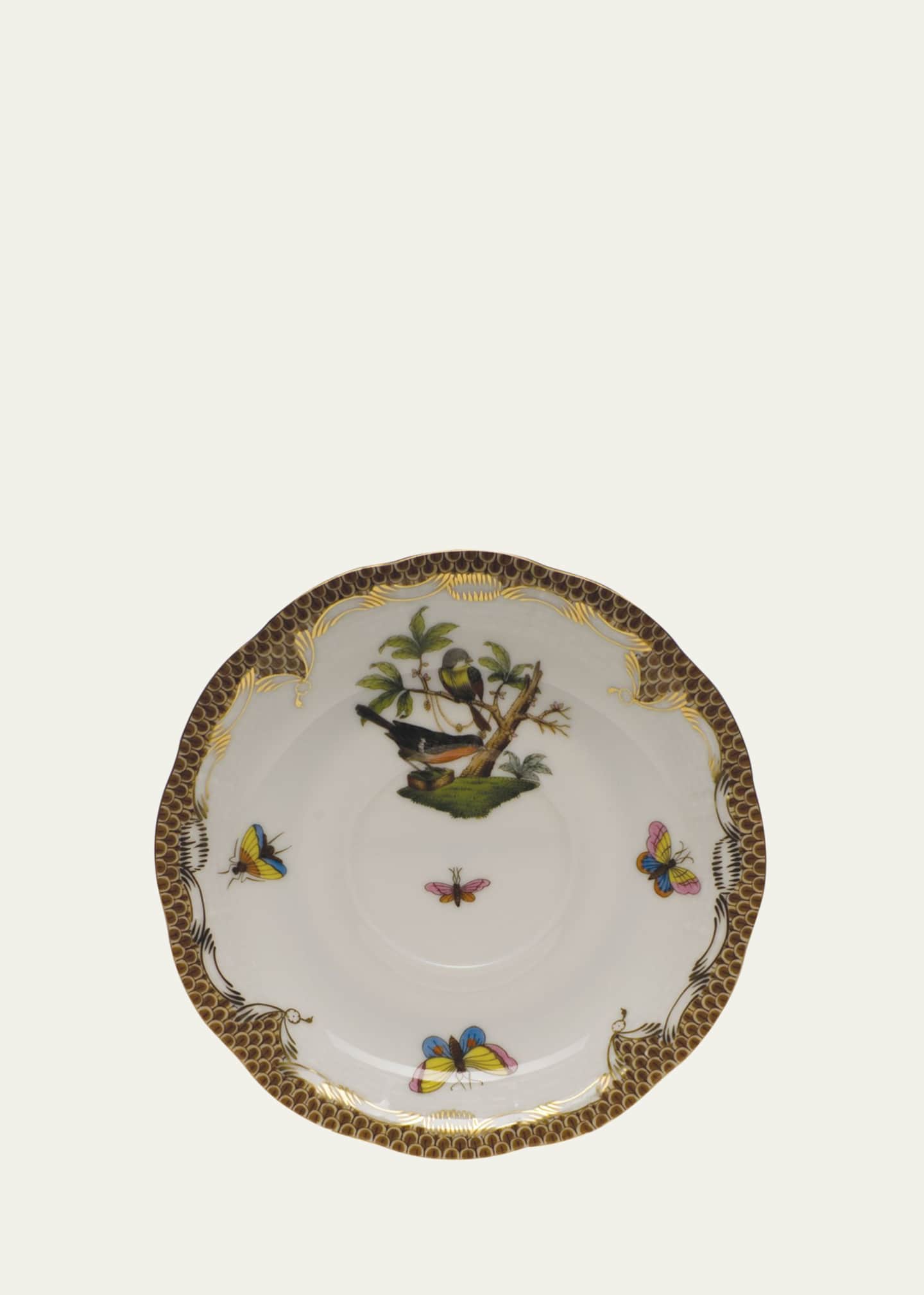 Herend Rothschild Bird Saucer #2