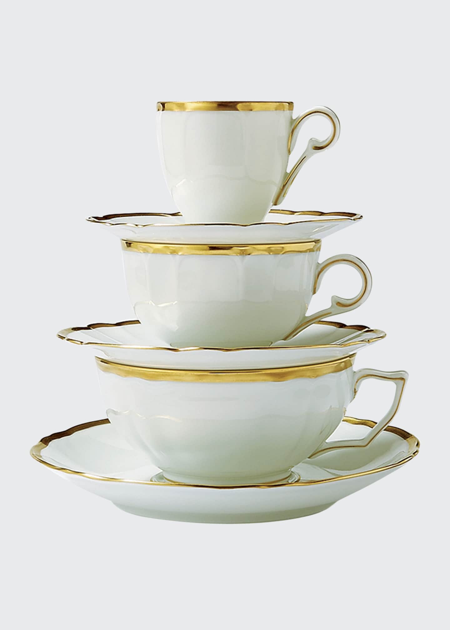 Haviland & Parlon Colette Gold Cup and Saucer Image 2 of 2
