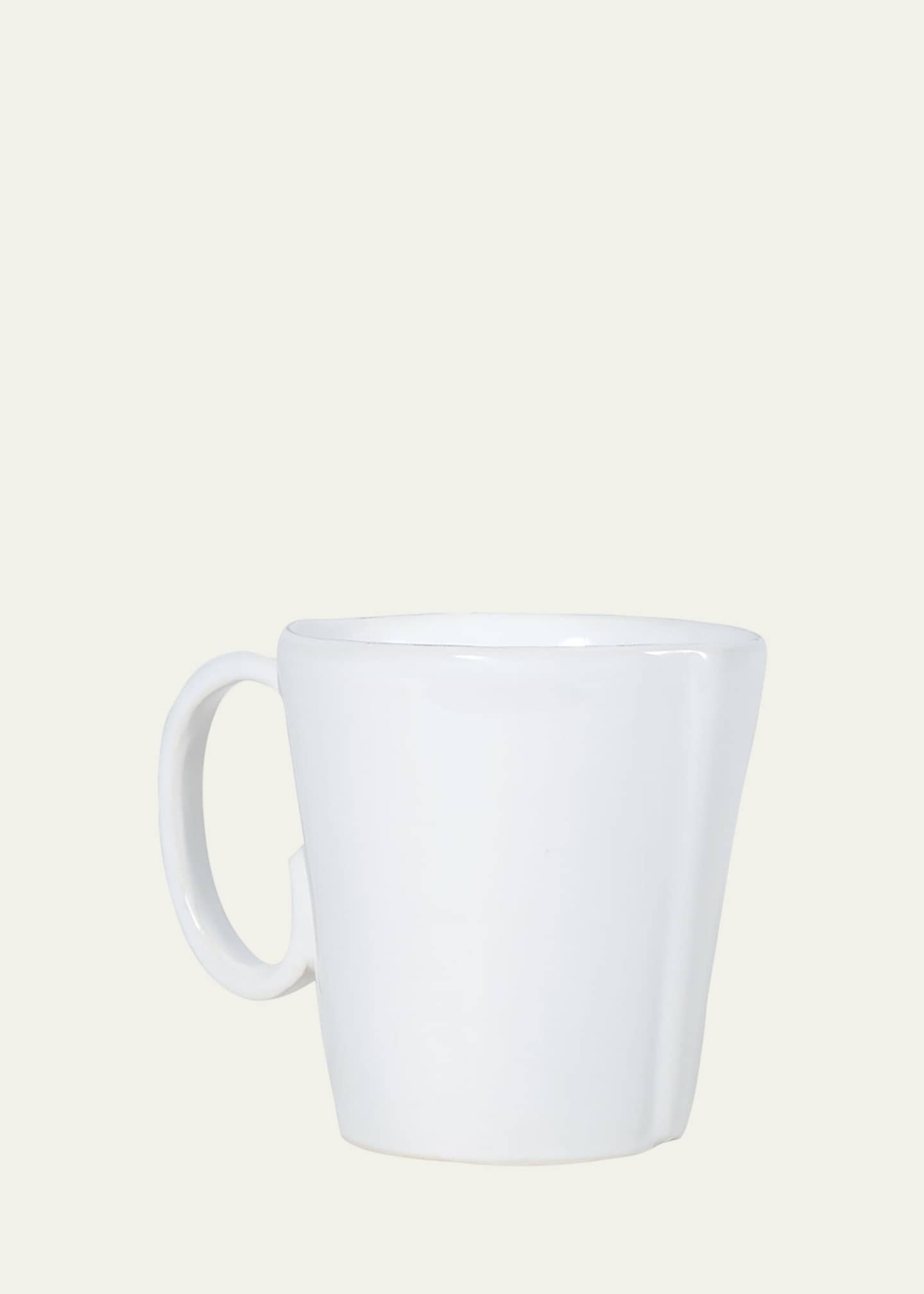 Vietri Lastra White Mug