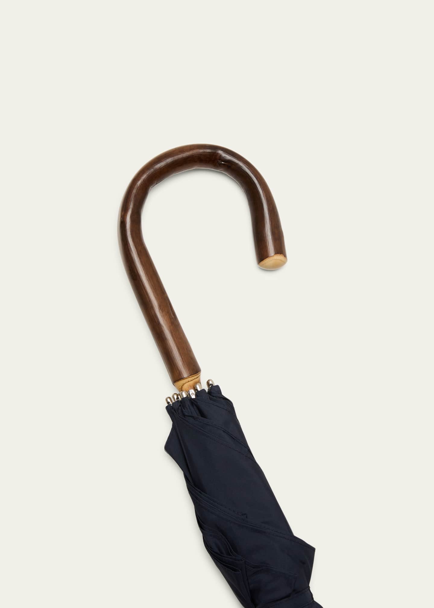 Davek Men's Savile Wood-Handle Umbrella Image 2 of 2