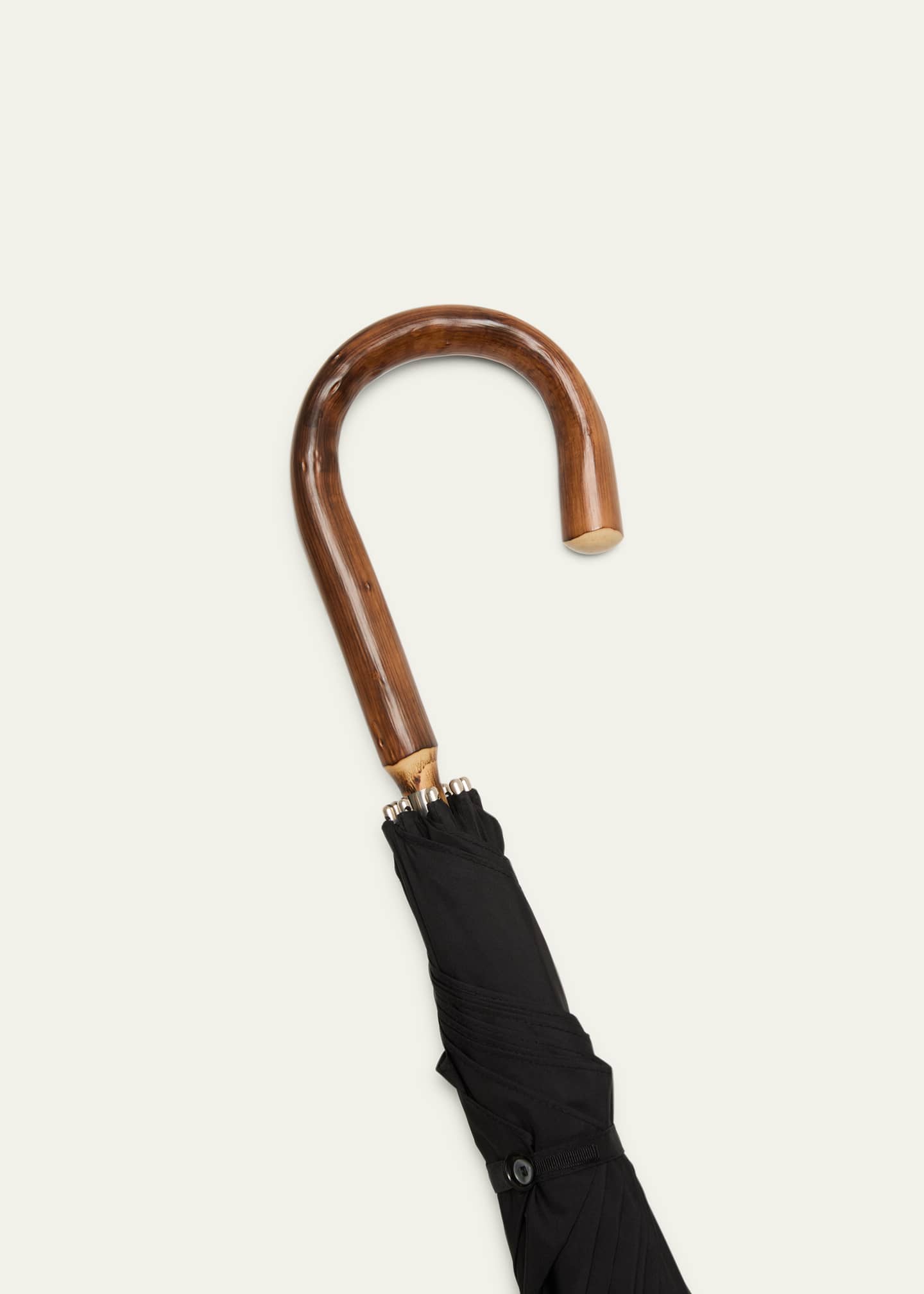 Davek Men's Savile Wood-Handle Umbrella Image 2 of 2