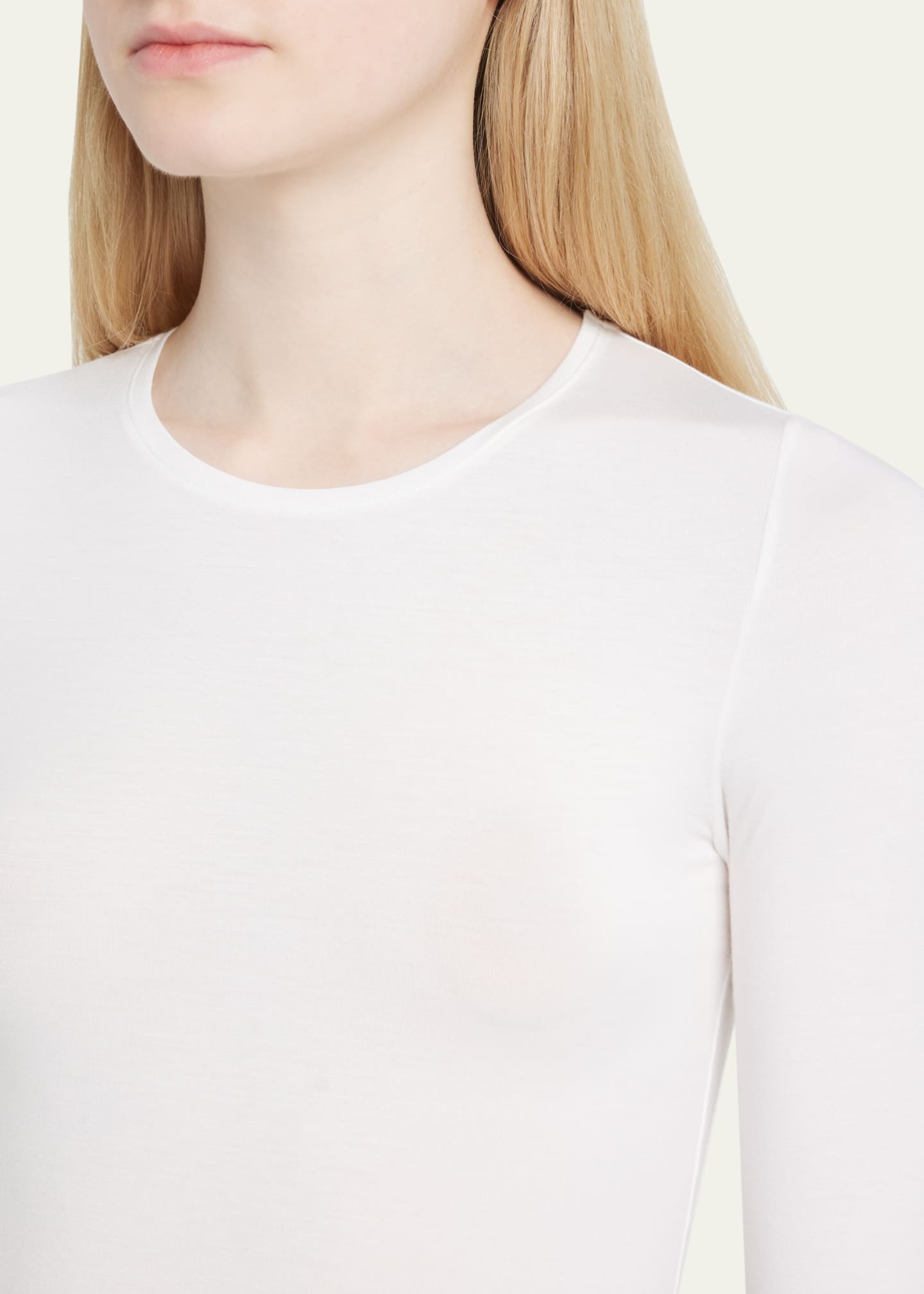 Hanro Soft Touch Long-Sleeve Top Image 5 of 5