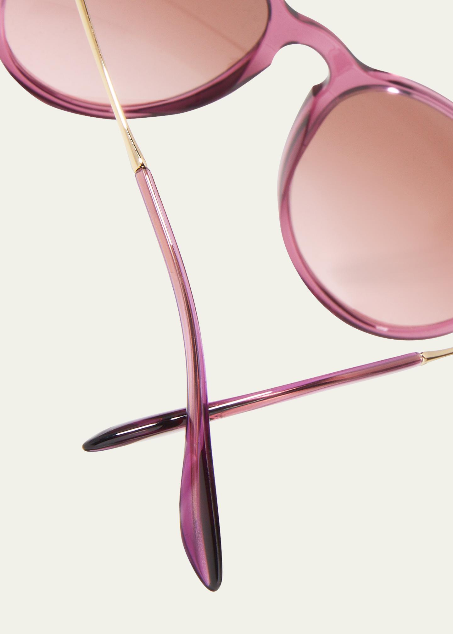 Ray-Ban Gradient Keyhole Nose Bridge Sunglasses - Bergdorf Goodman