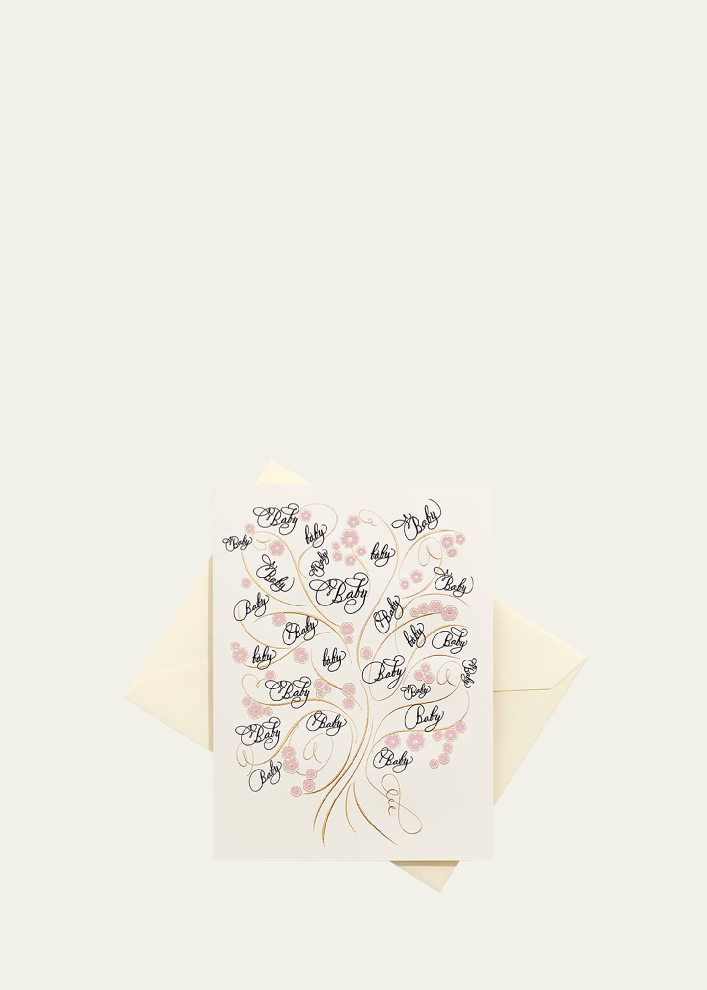 Bernard Maisner Baby Girl Notecard
