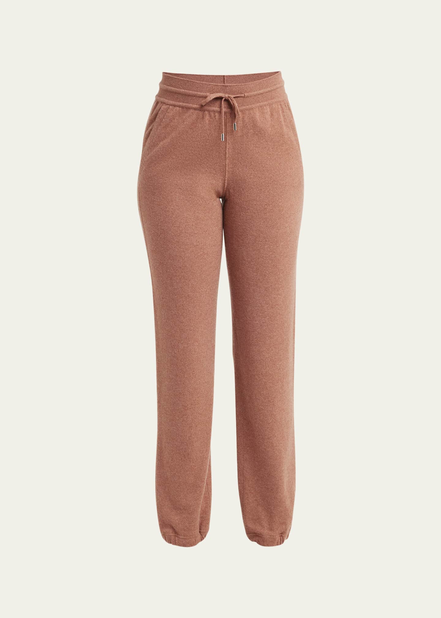 Loro Piana Merano Cashmere Drawstring Jogger Pants Image 1 of 5