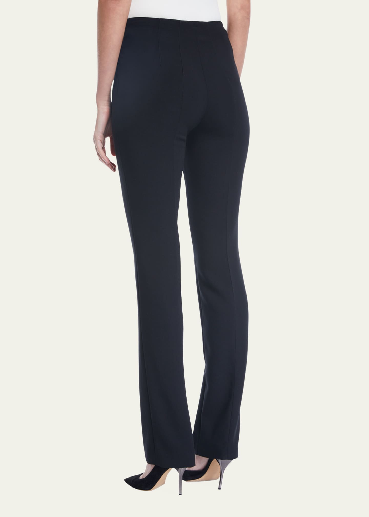 Akris Constance Double-Face Wool Pants Image 3 of 4