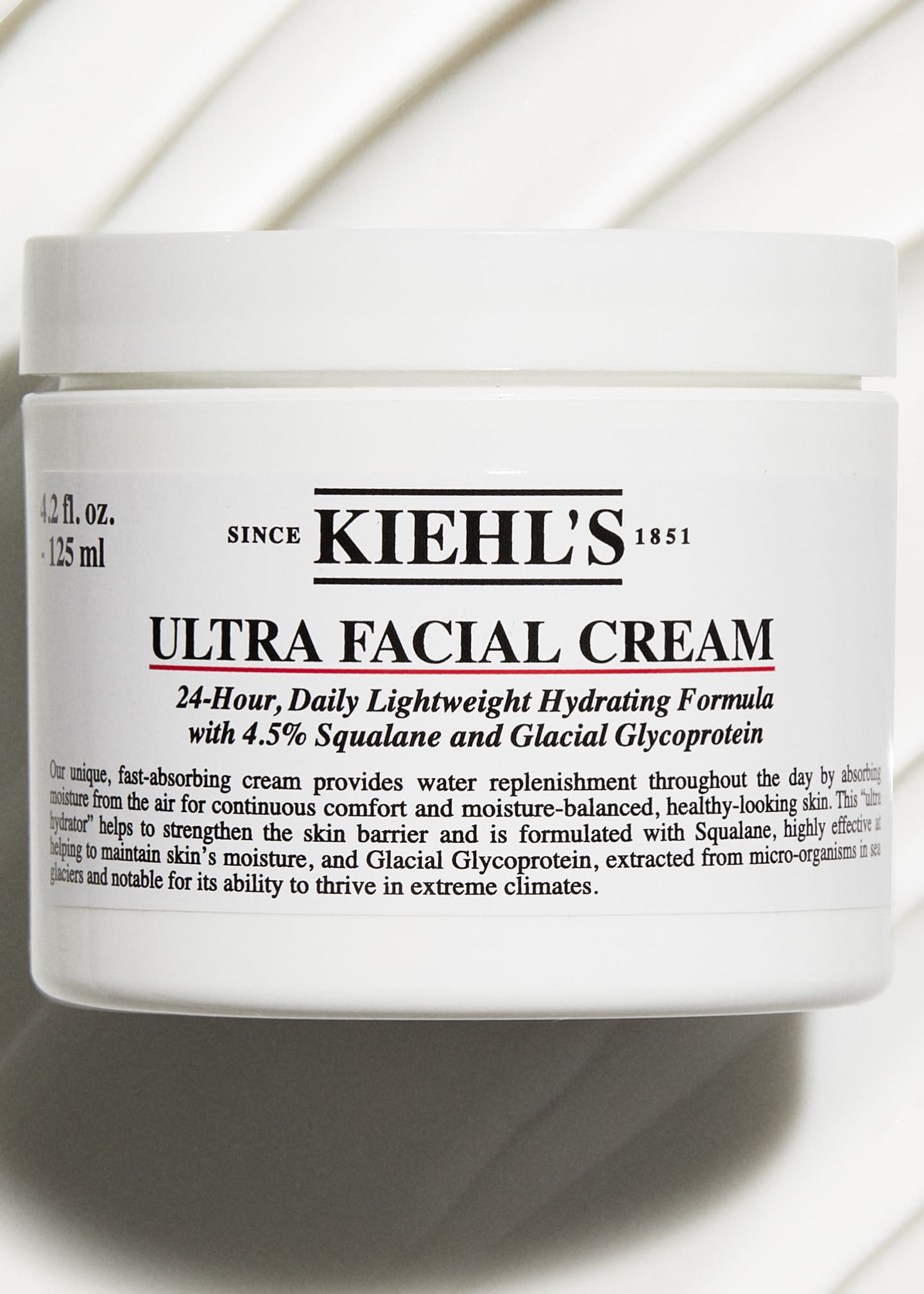 Kiehl's Since 1851 Ultra Facial Moisturizing Cream with Squalane, 1.7 oz. Image 2 of 2