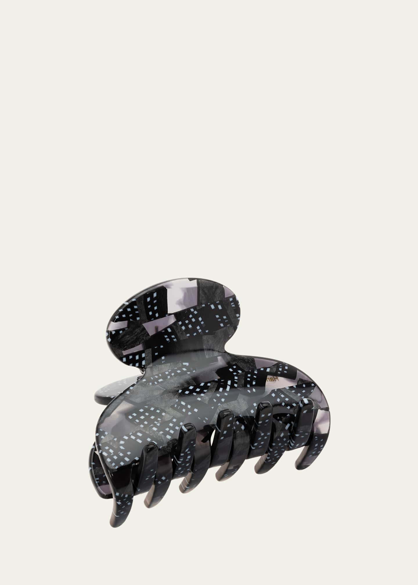 France Luxe Studded Small Couture Jaw Clip - Bergdorf Goodman