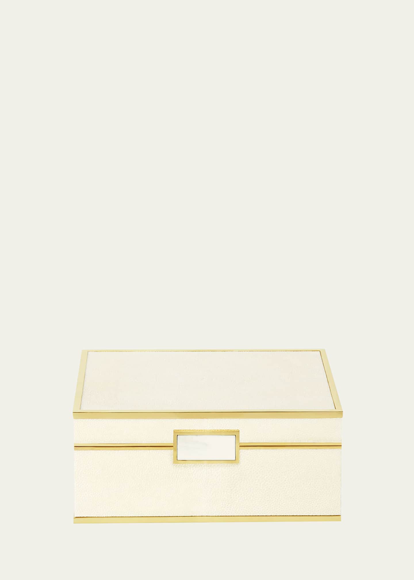 AERIN Embossed Faux Shagreen Jewelry Box Image 1 of 2