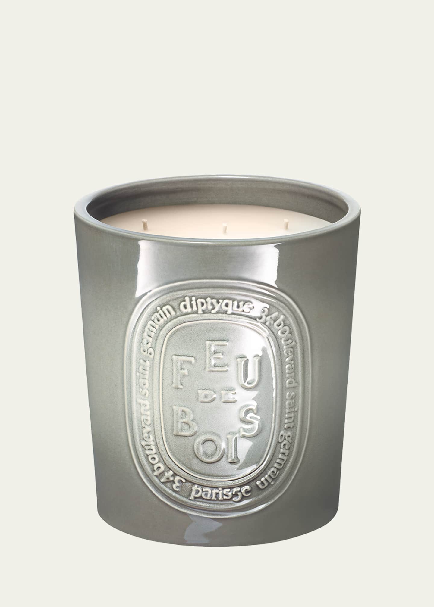 DIPTYQUE Feu de Bois (Fire Wood) Indoor & Outdoor Scented Candle, 51.3 ...