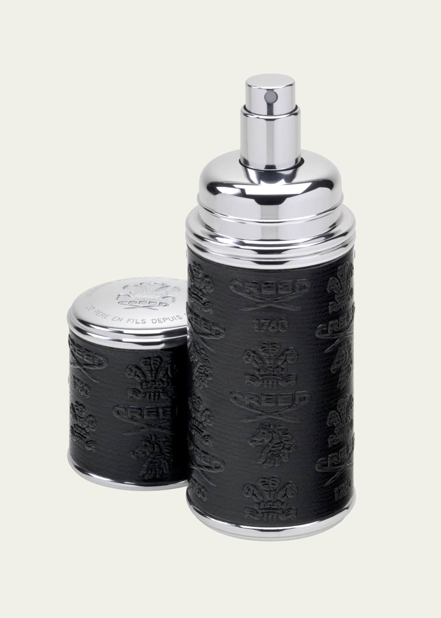 CREED 1.7 oz. Deluxe Atomizer, Black with Silver Trim