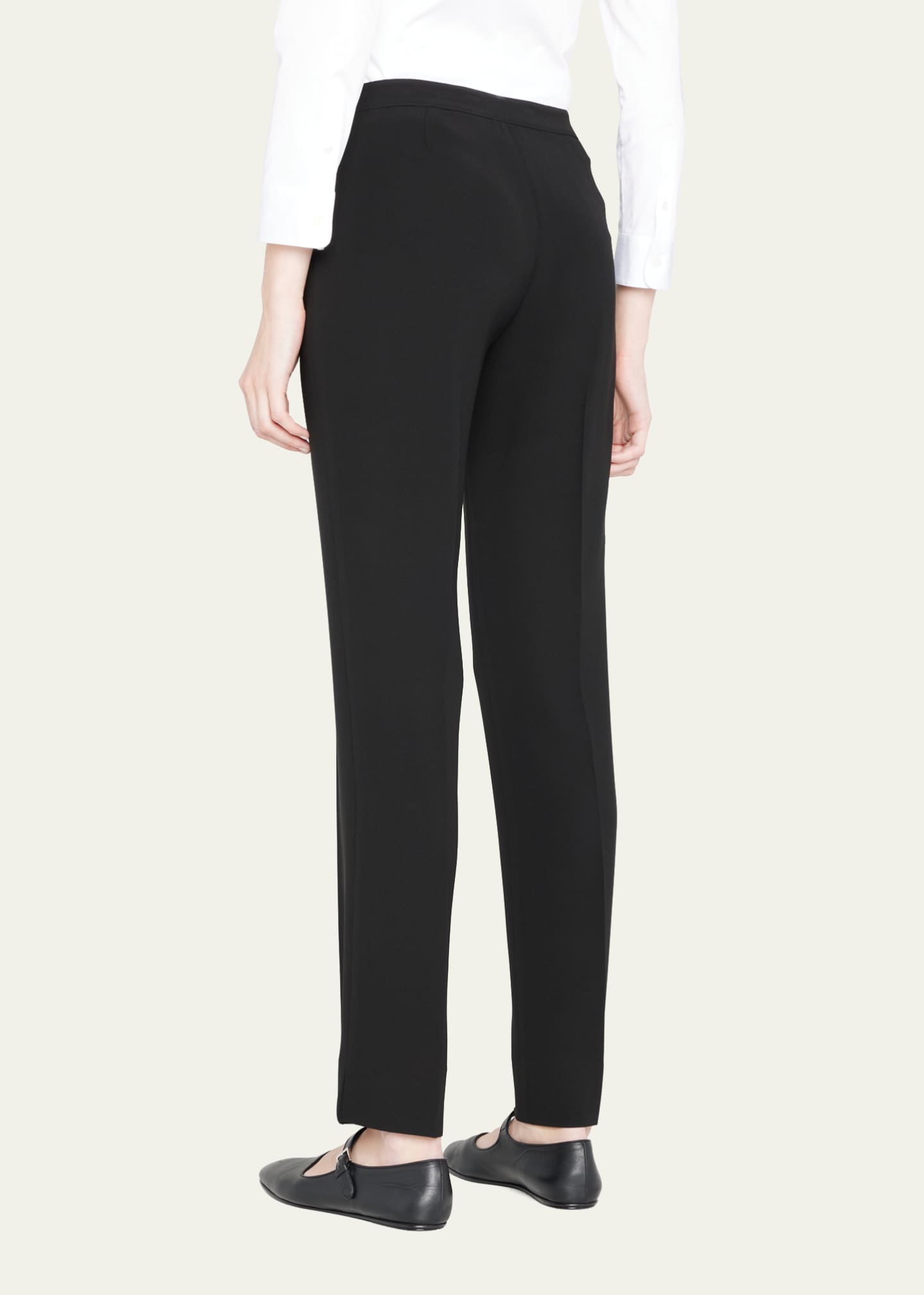 Lafayette 148 New York Bleecker Slim-Leg Pants - Bergdorf Goodman