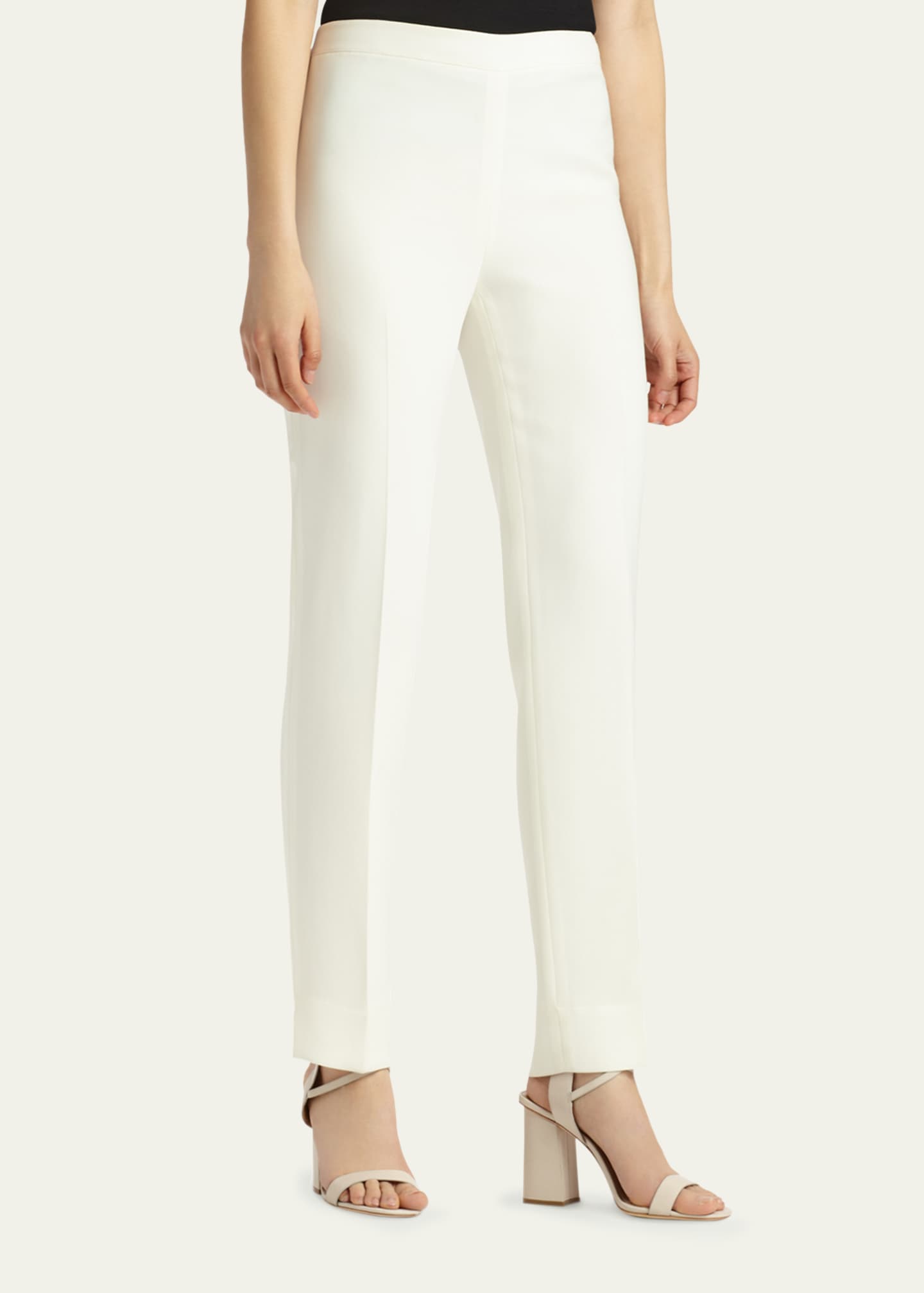 Lafayette 148 New York Bleecker Slim-Leg Pants - Bergdorf Goodman