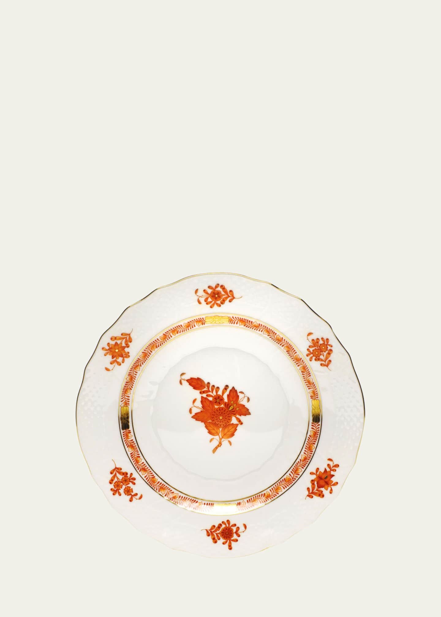 Herend Rust Chinese Bouquet Salad Plate Bergdorf Goodman