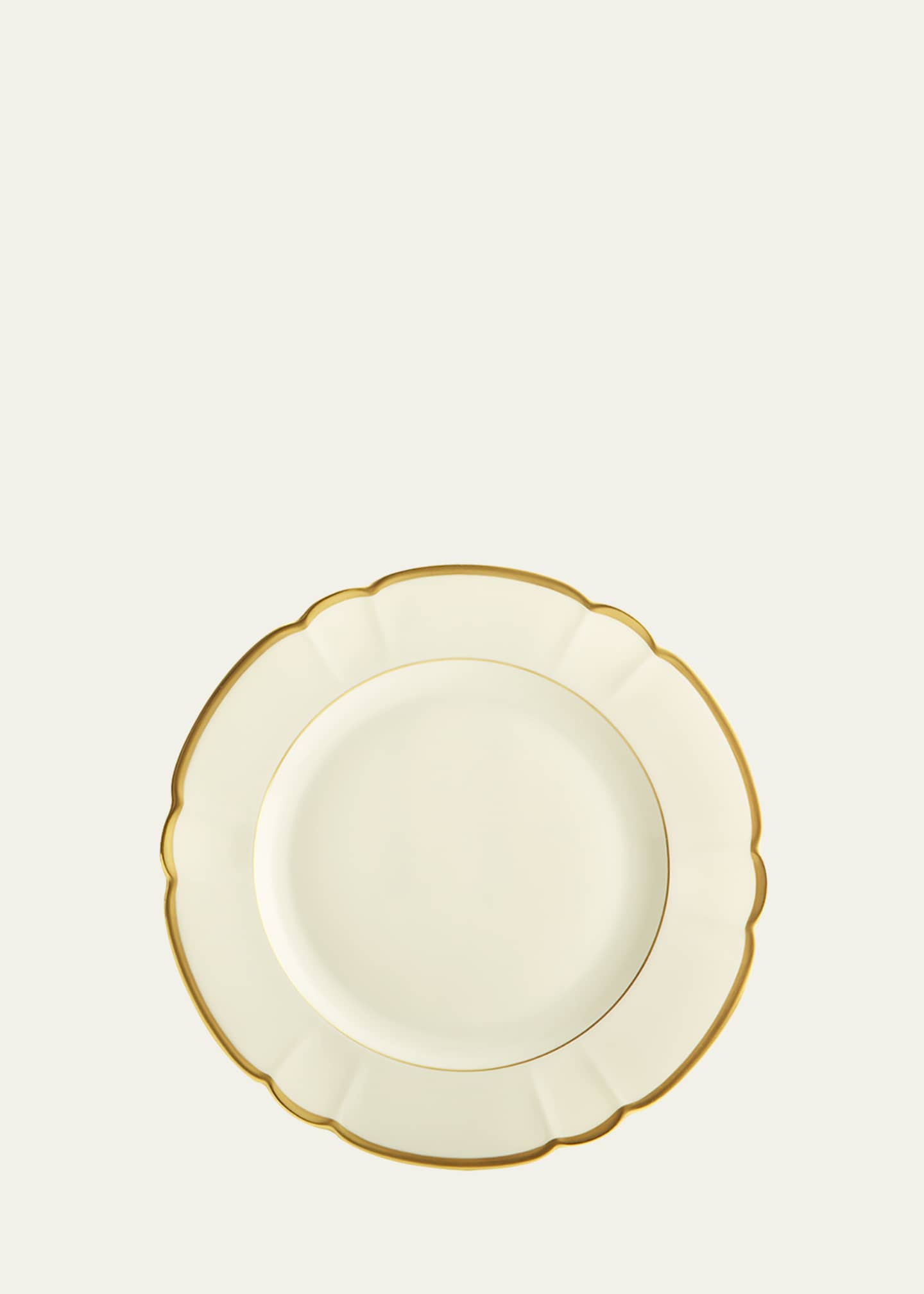 Haviland & Parlon Colette Gold Dinner Plate