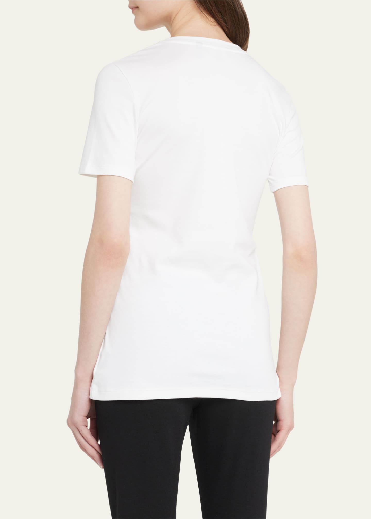 Theory Johanna Crewneck Classic Tee Image 3 of 5