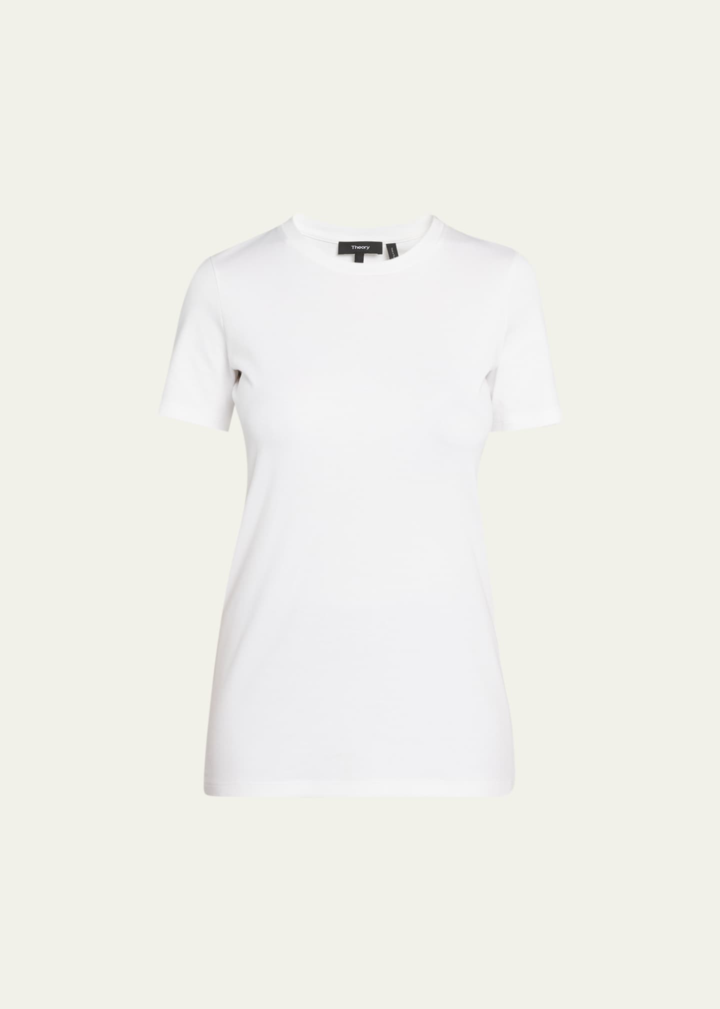 Theory Johanna Crewneck Classic Tee Image 1 of 5
