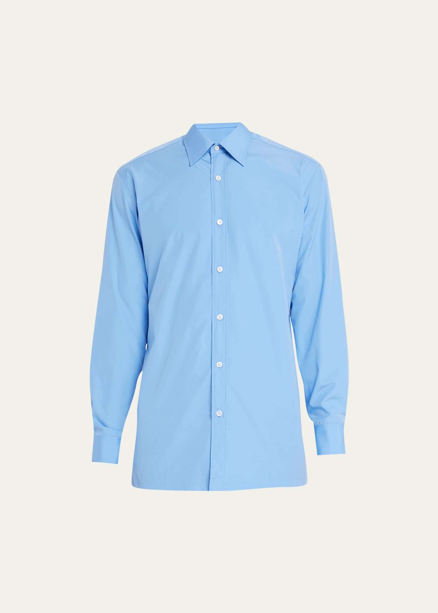 Charvet Men's Cotton Poplin Dress Shirt - Bergdorf Goodman
