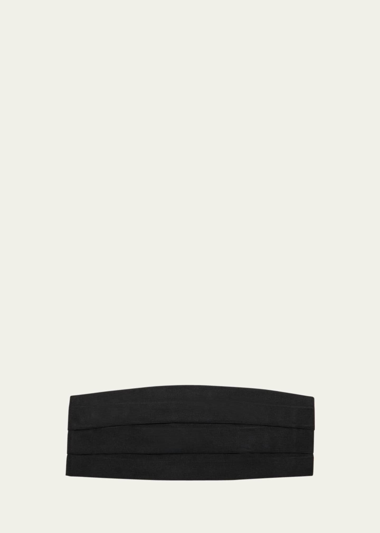 Charvet Men's Silk Grosgrain Cummerbund