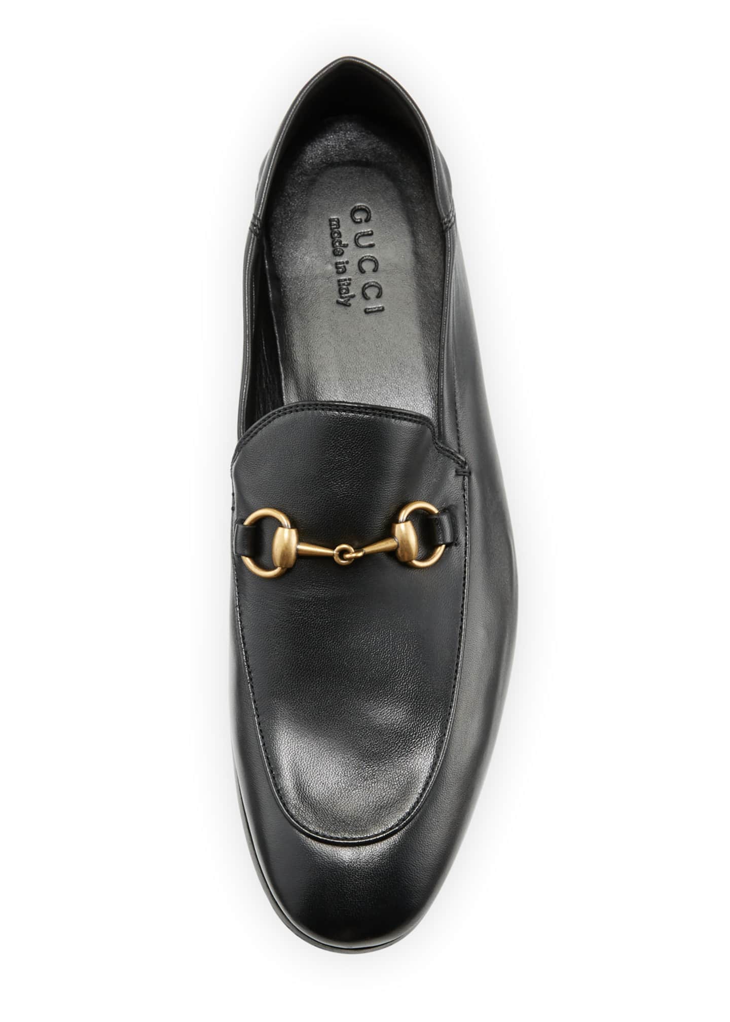 Gucci Soft Leather Bit-Strap Loafer Image 2 of 5