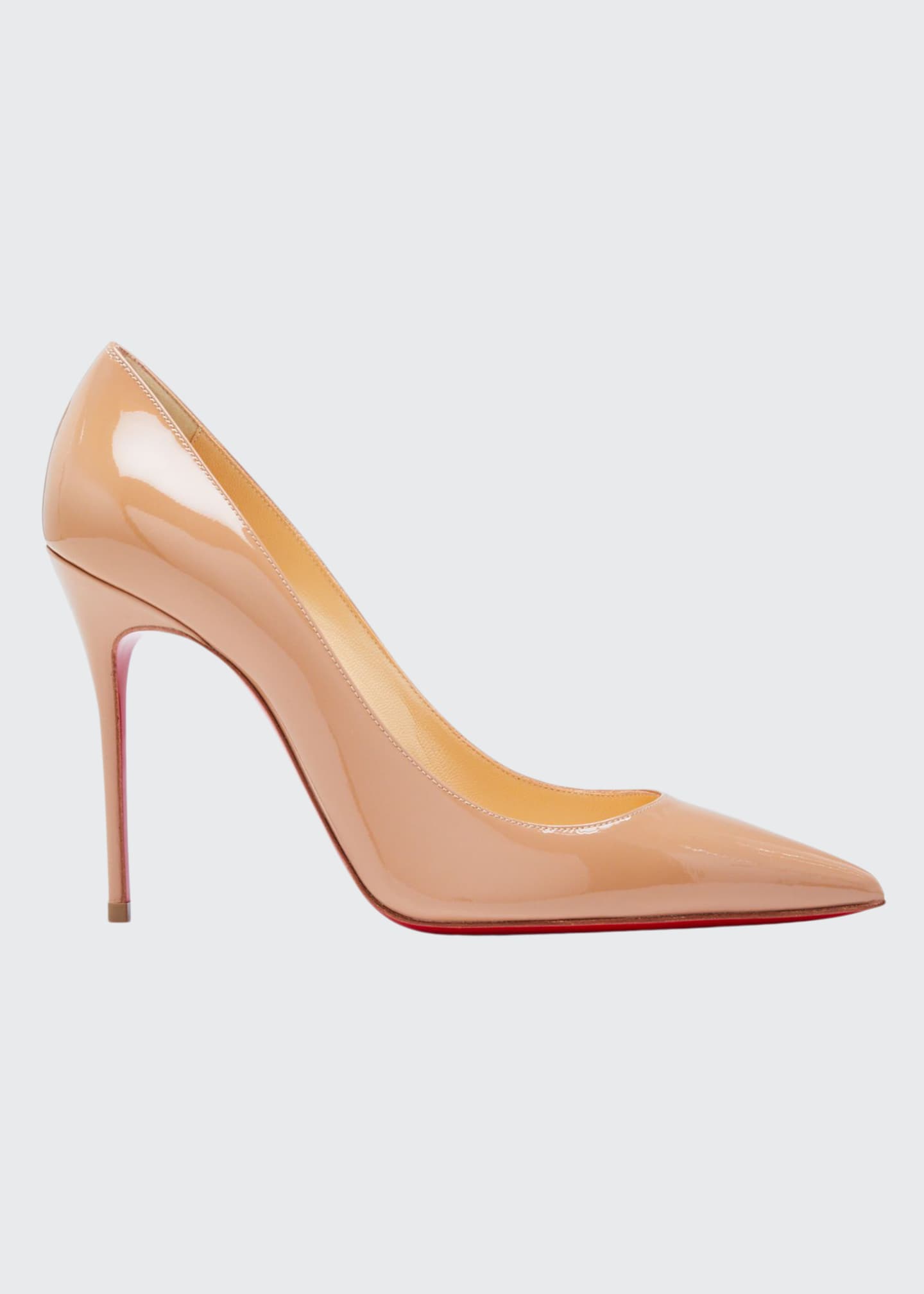 Christian Louboutin Decollette PointedToe Red Sole Pumps Bergdorf