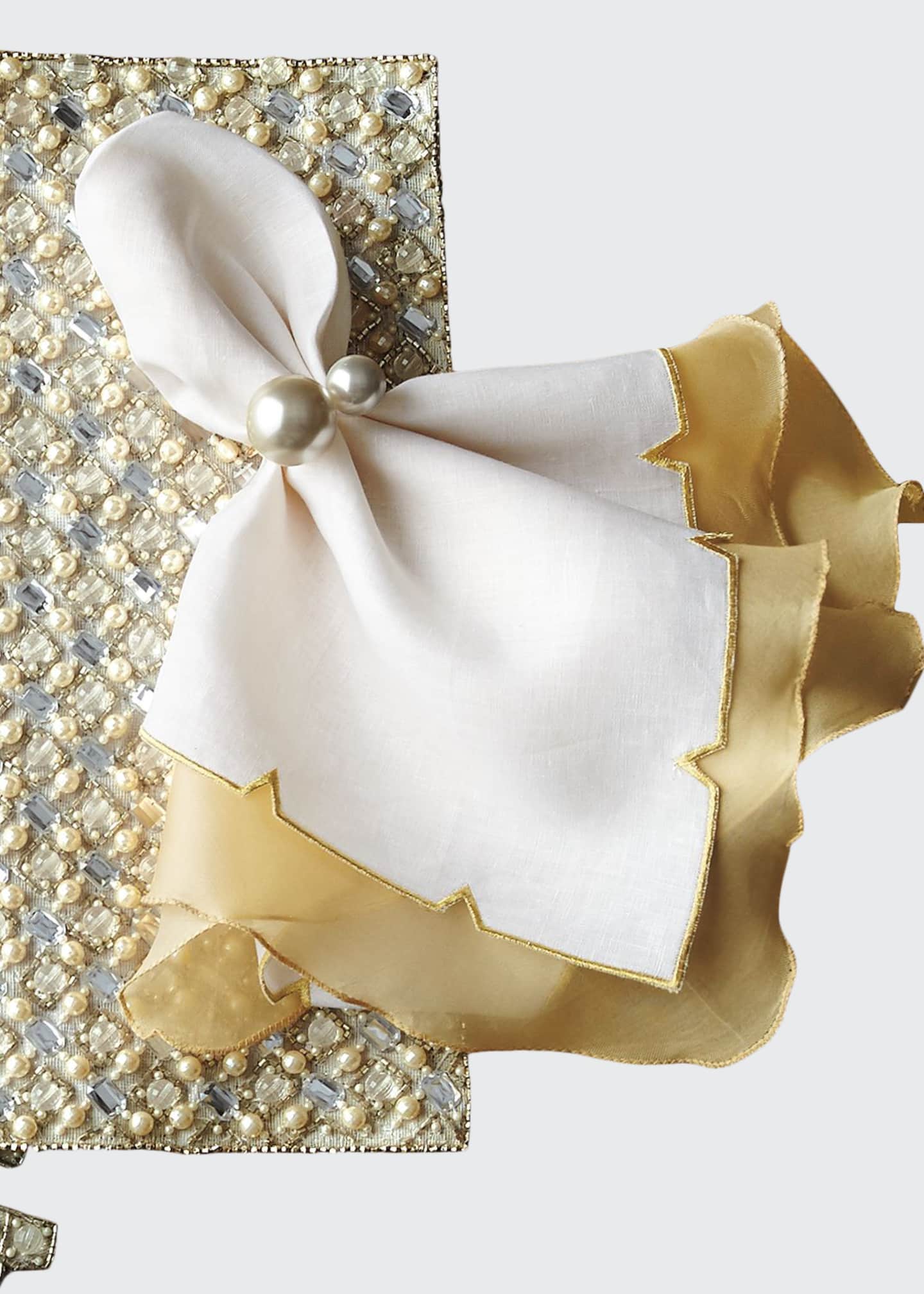 Kim Seybert Pearl Napkin Ring Bergdorf Goodman