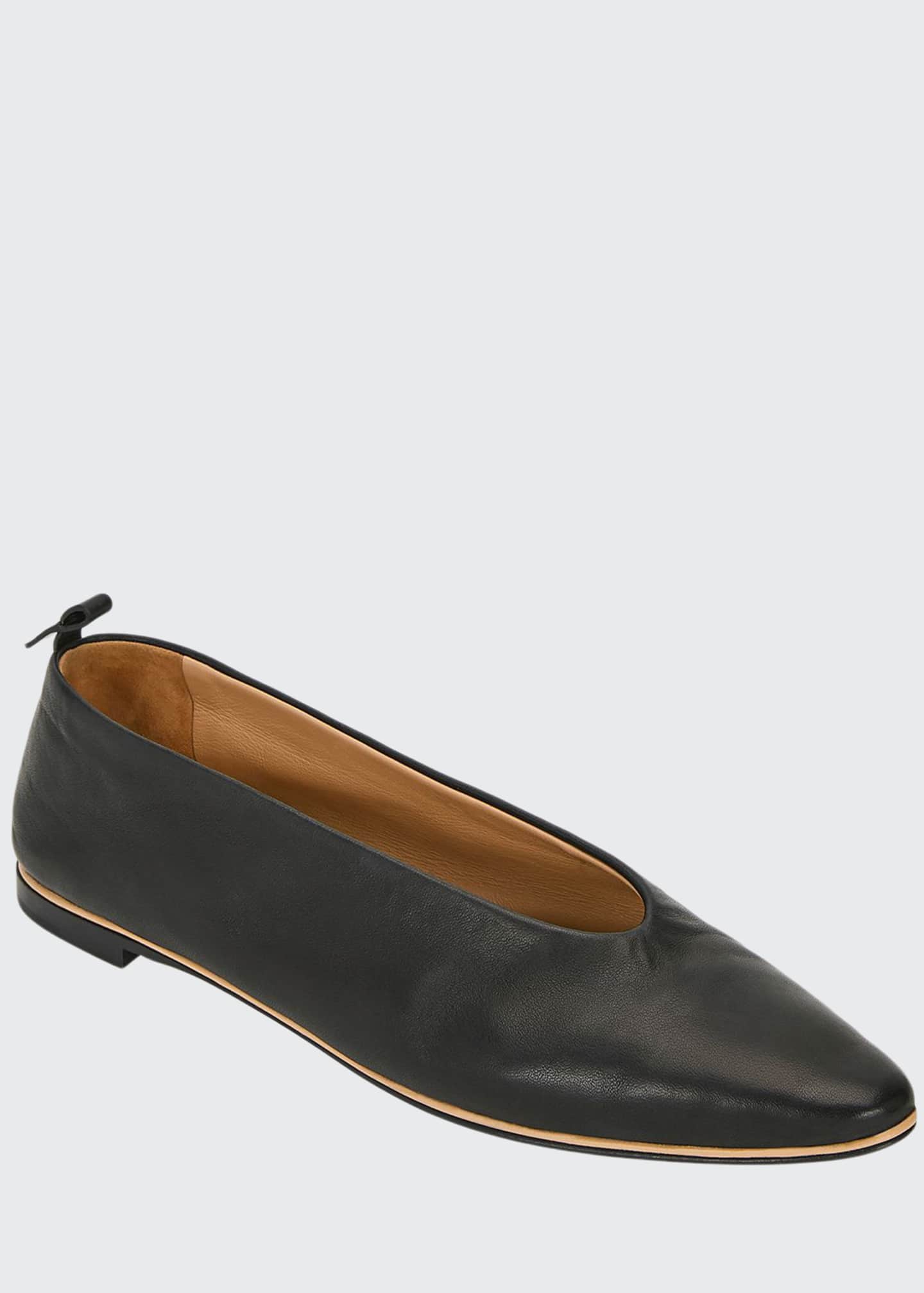 bottega veneta white flats